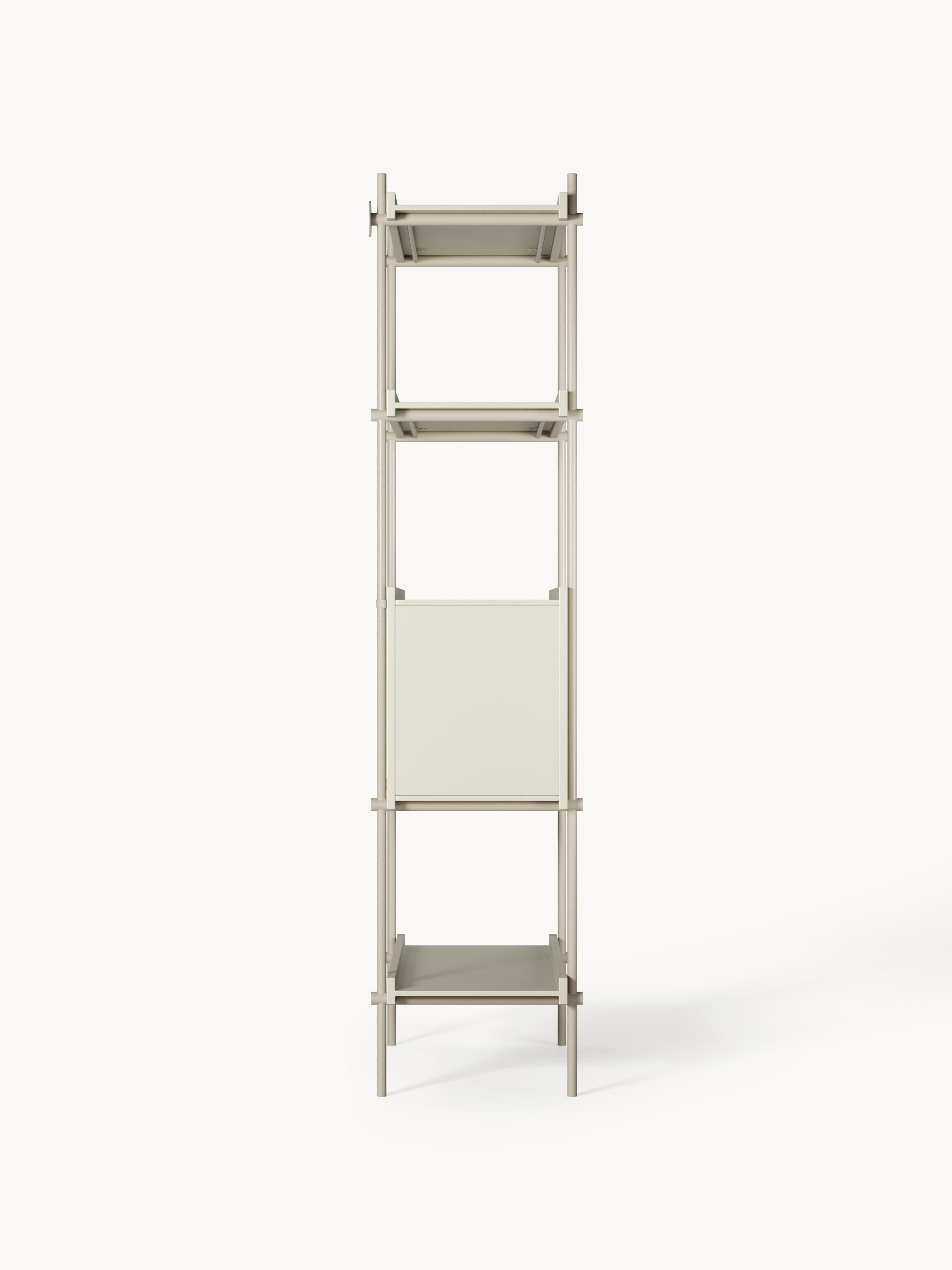 Rio Tall Shelving Unit with Drawers