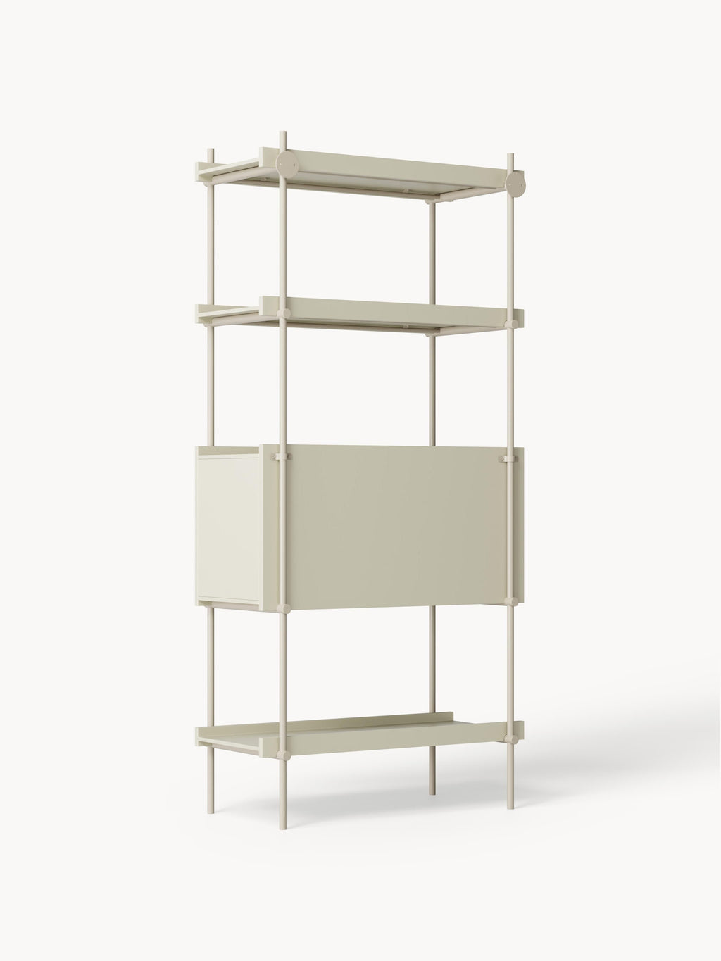 Rio Tall Shelving Unit with Drawers