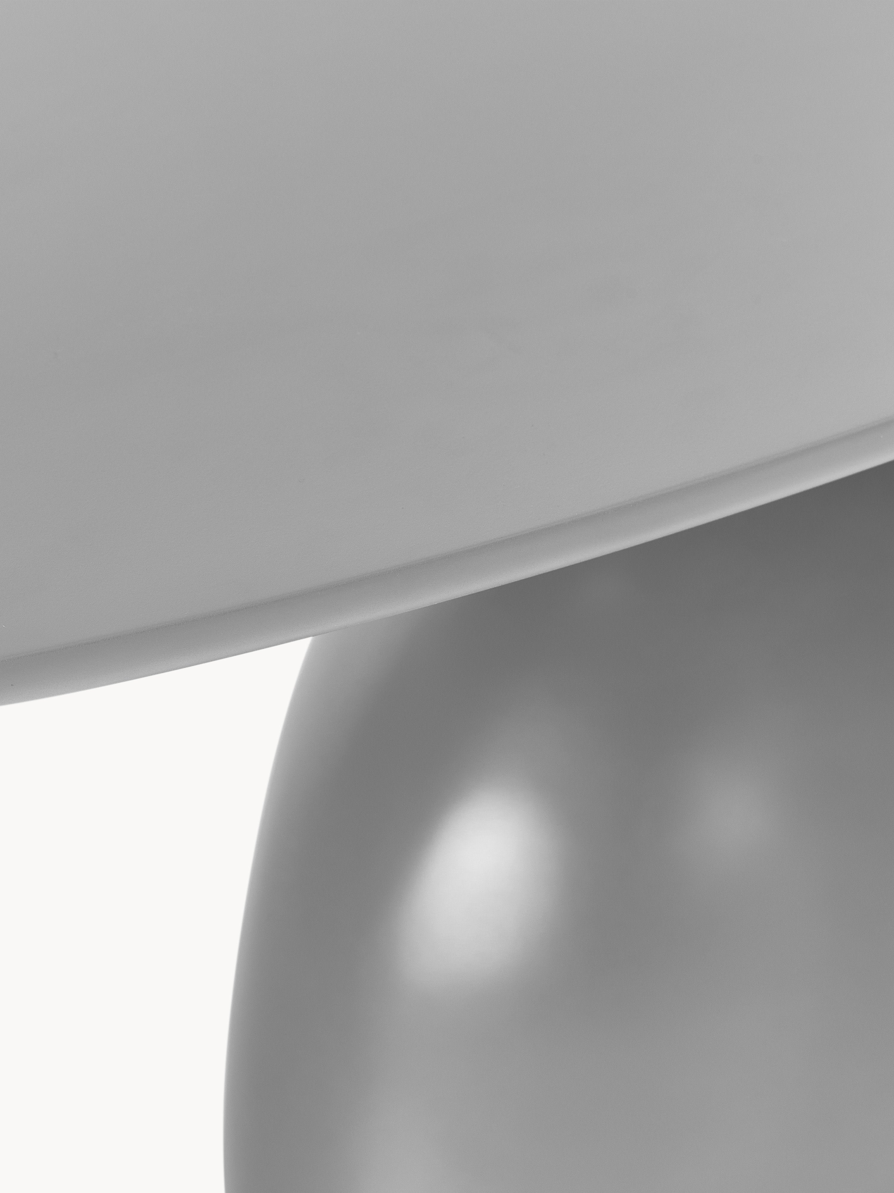 Sahra Oval Dining Table with Organic Design, 180 x 90 cm