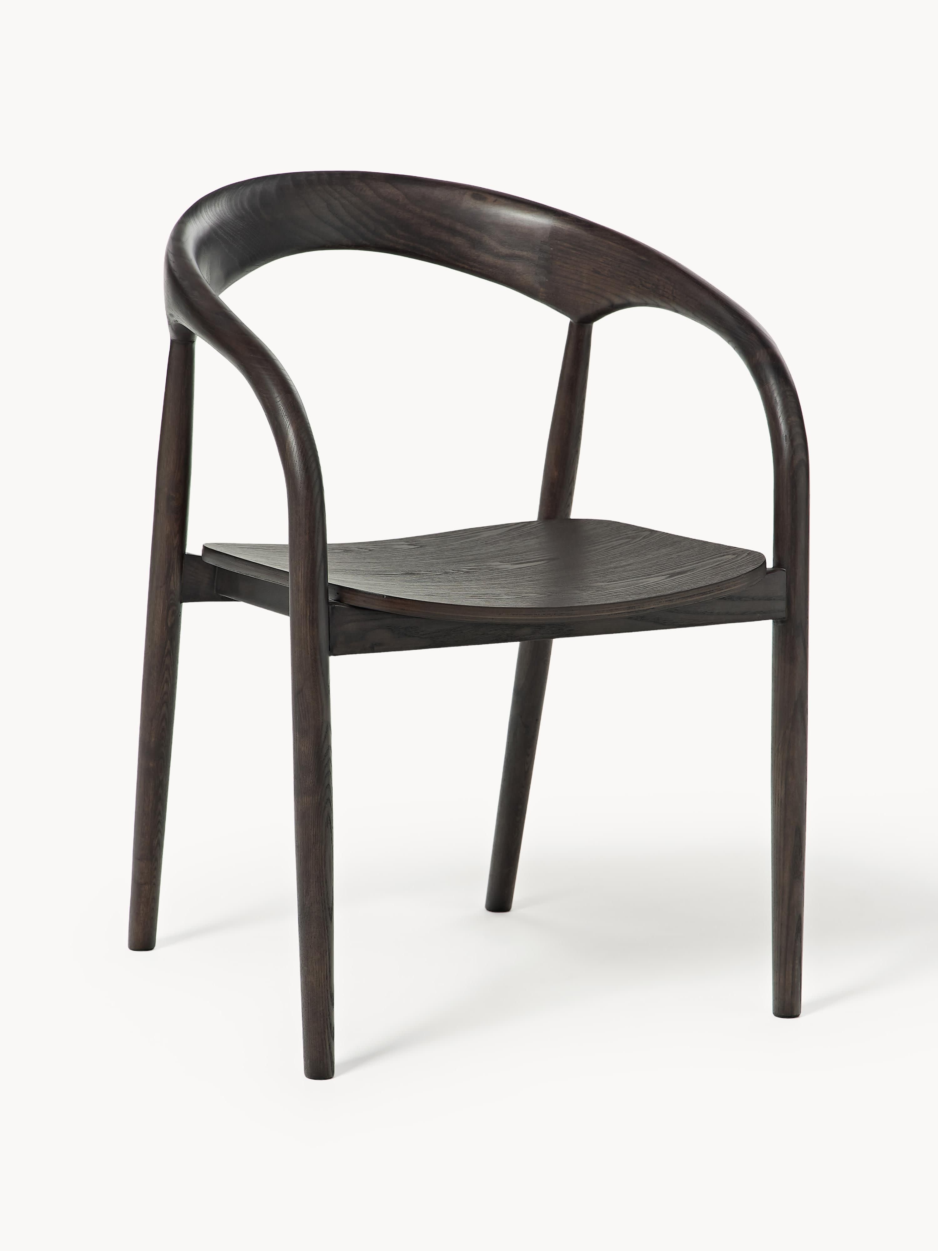 Gallery image 1 - Ash Wood Dining Chair Camille with Armrests