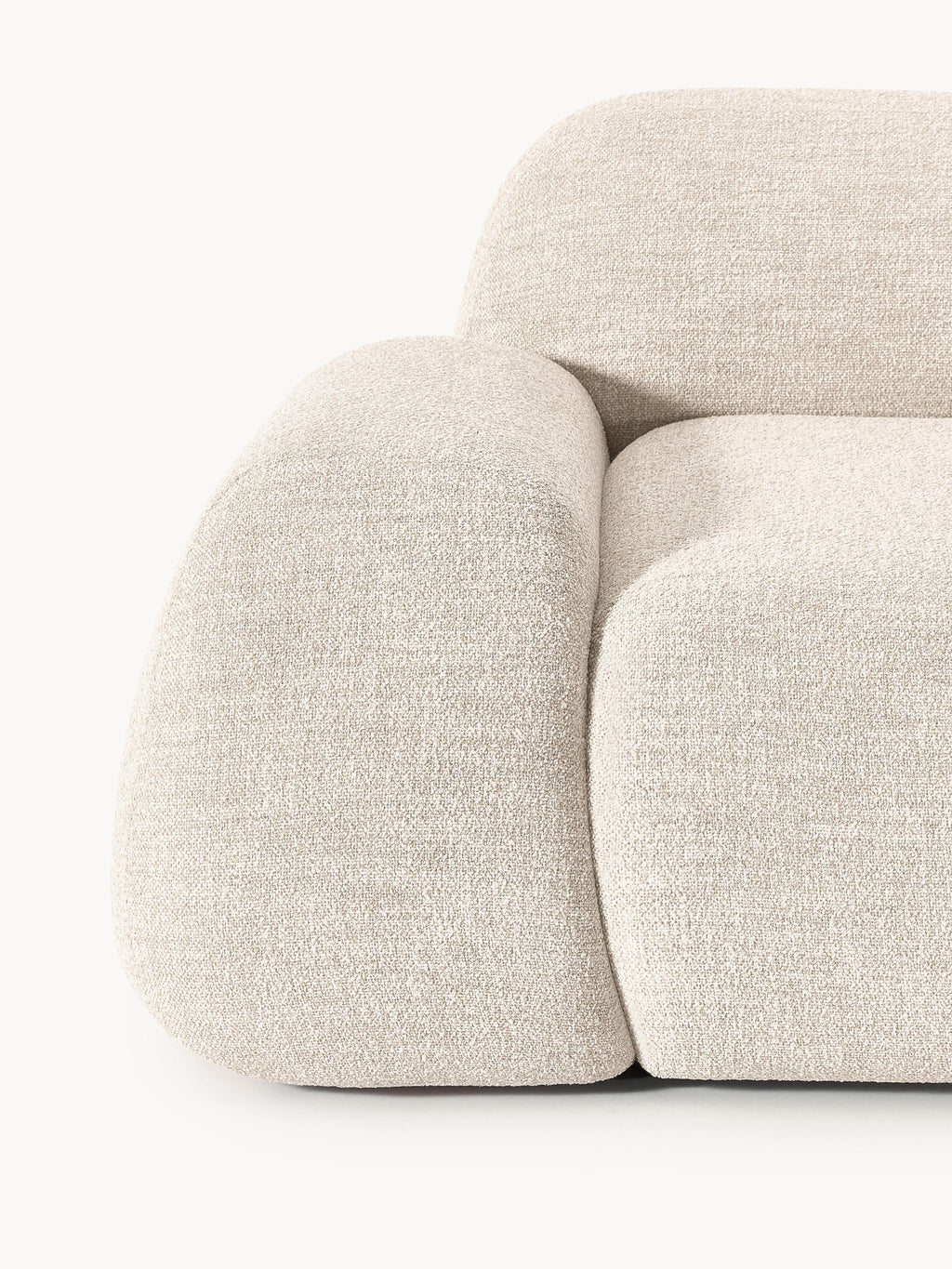 Wolke Modular Bouclé Sofa (3-seater)