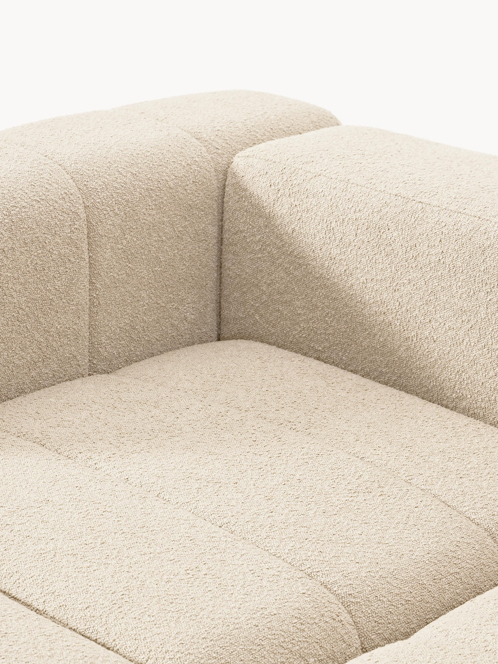 Lena Bouclé Modular Sofa (2-seater)
