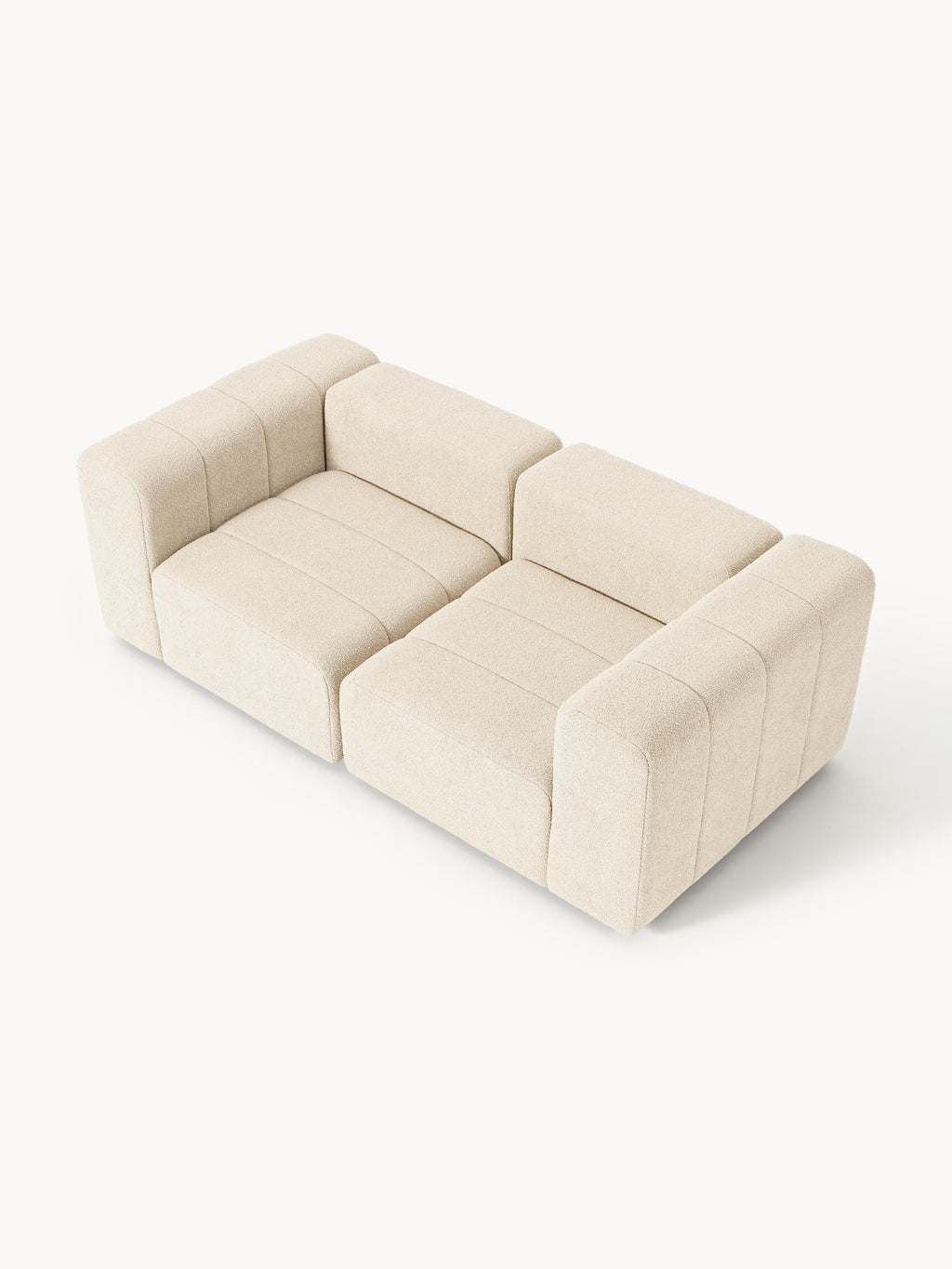 Lena Bouclé Modular Sofa (2-seater)