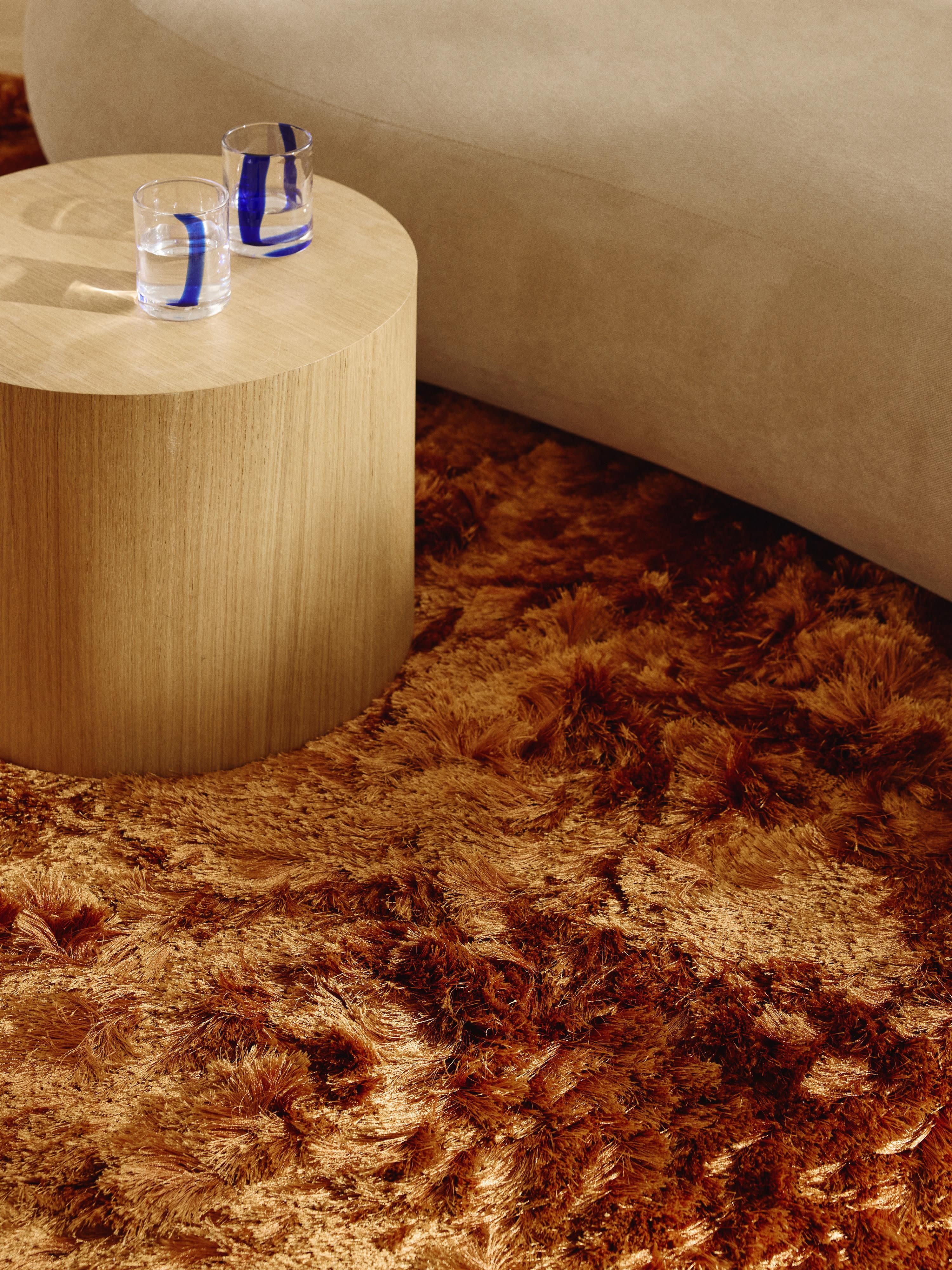 Jimmy Shiny Long-Pile Rug