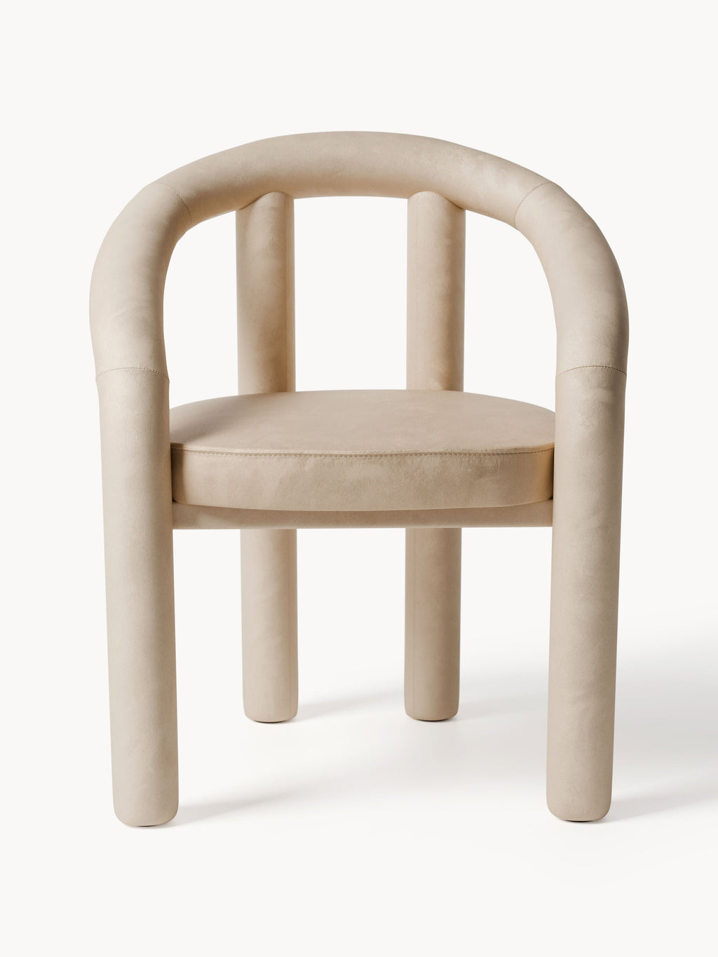 Calan Velvet Arm Chair