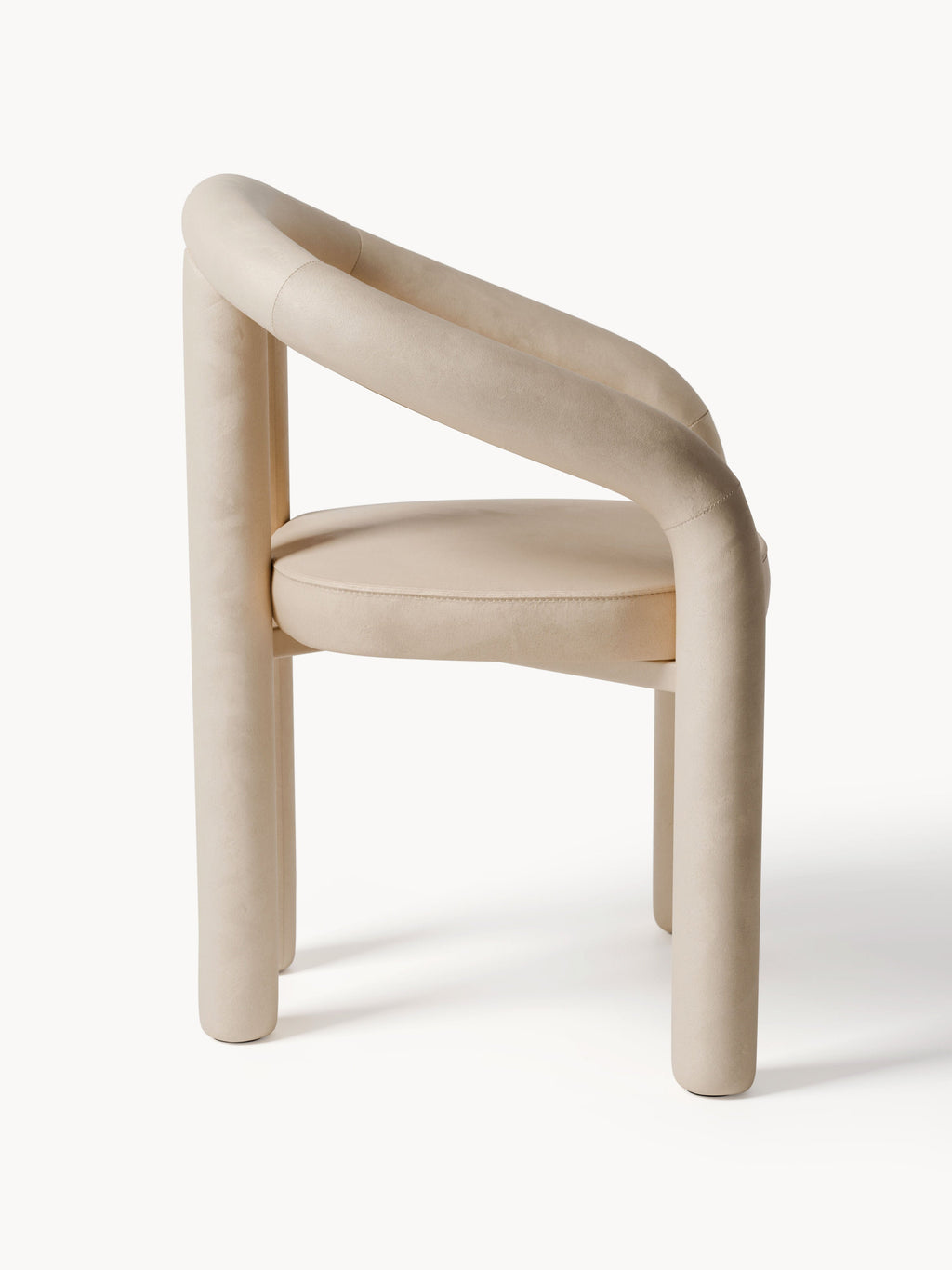 Calan Velvet Arm Chair