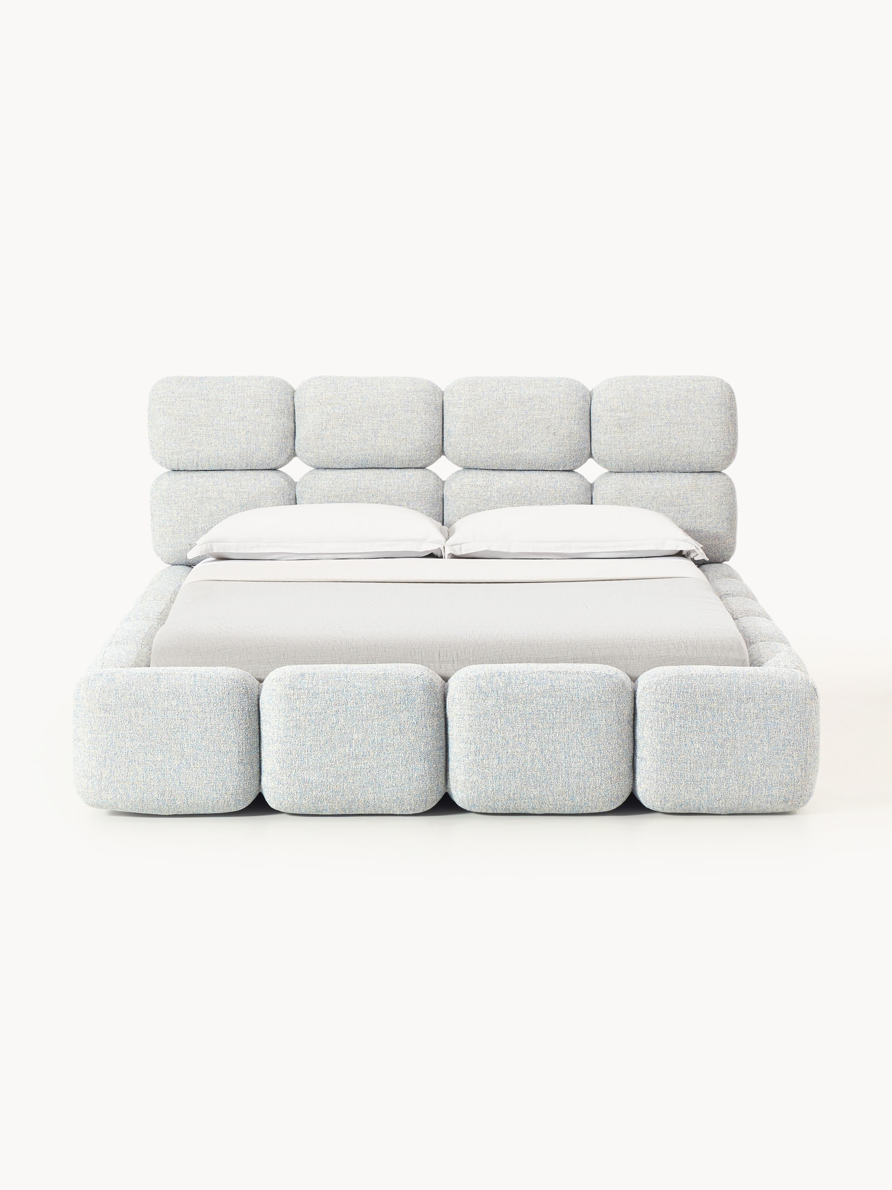 Tayla Upholstered Bouclé Bed