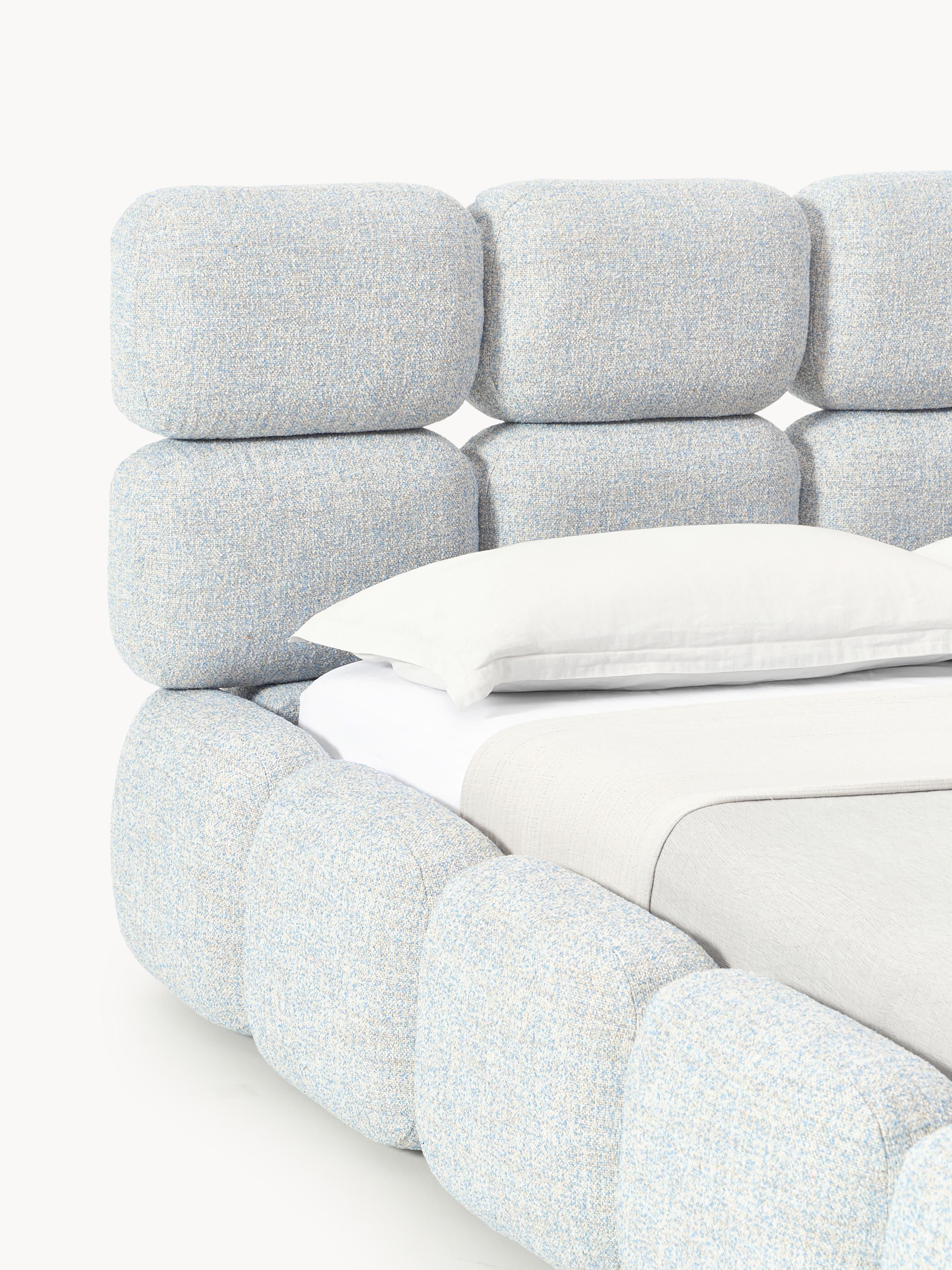 Tayla Upholstered Bouclé Bed