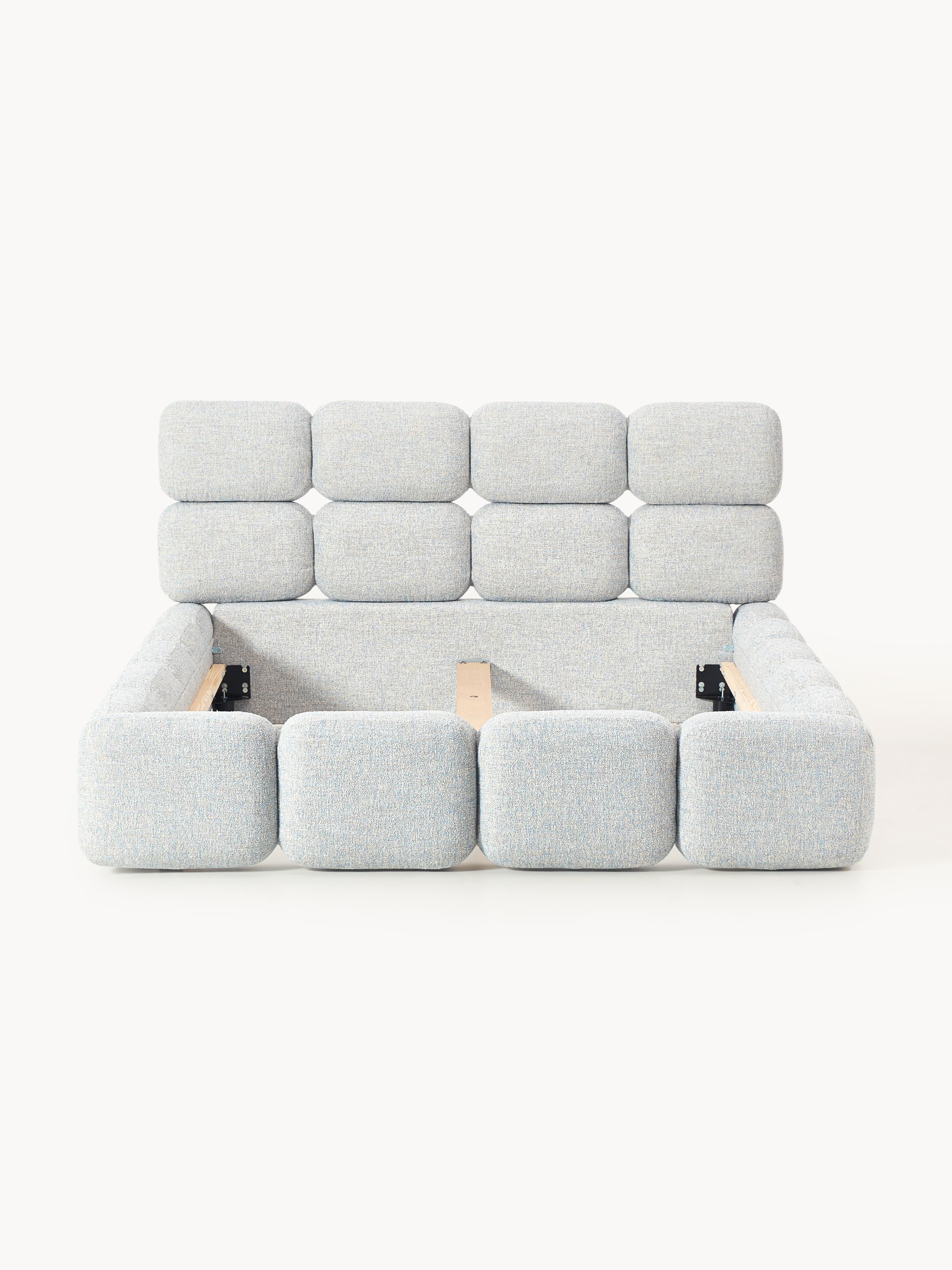 Tayla Upholstered Bouclé Bed