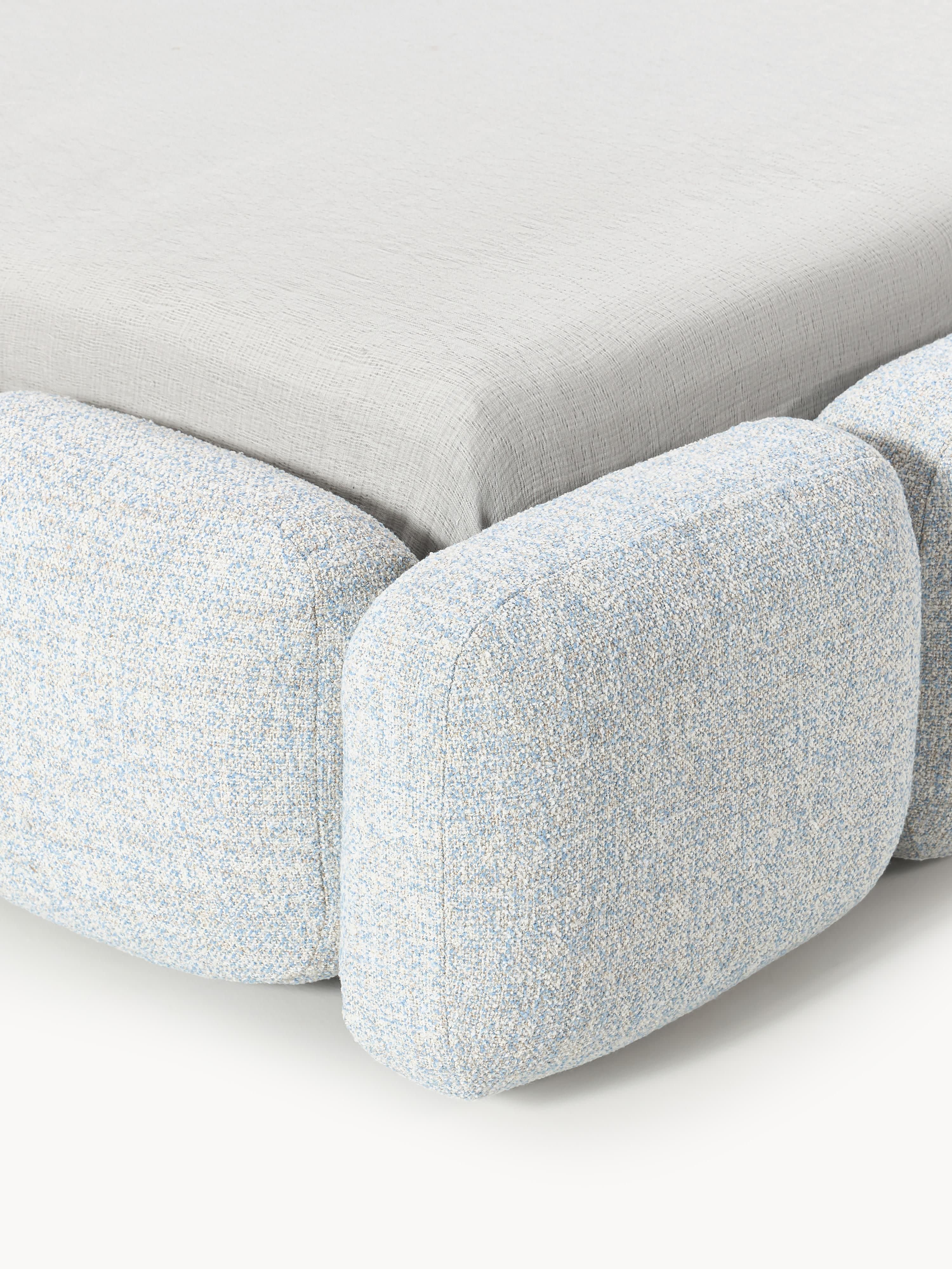 Tayla Upholstered Bouclé Bed