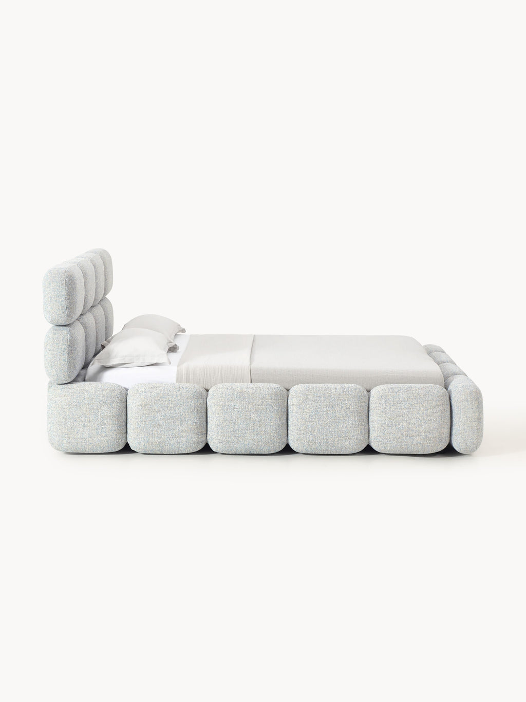 Tayla Upholstered Bouclé Bed