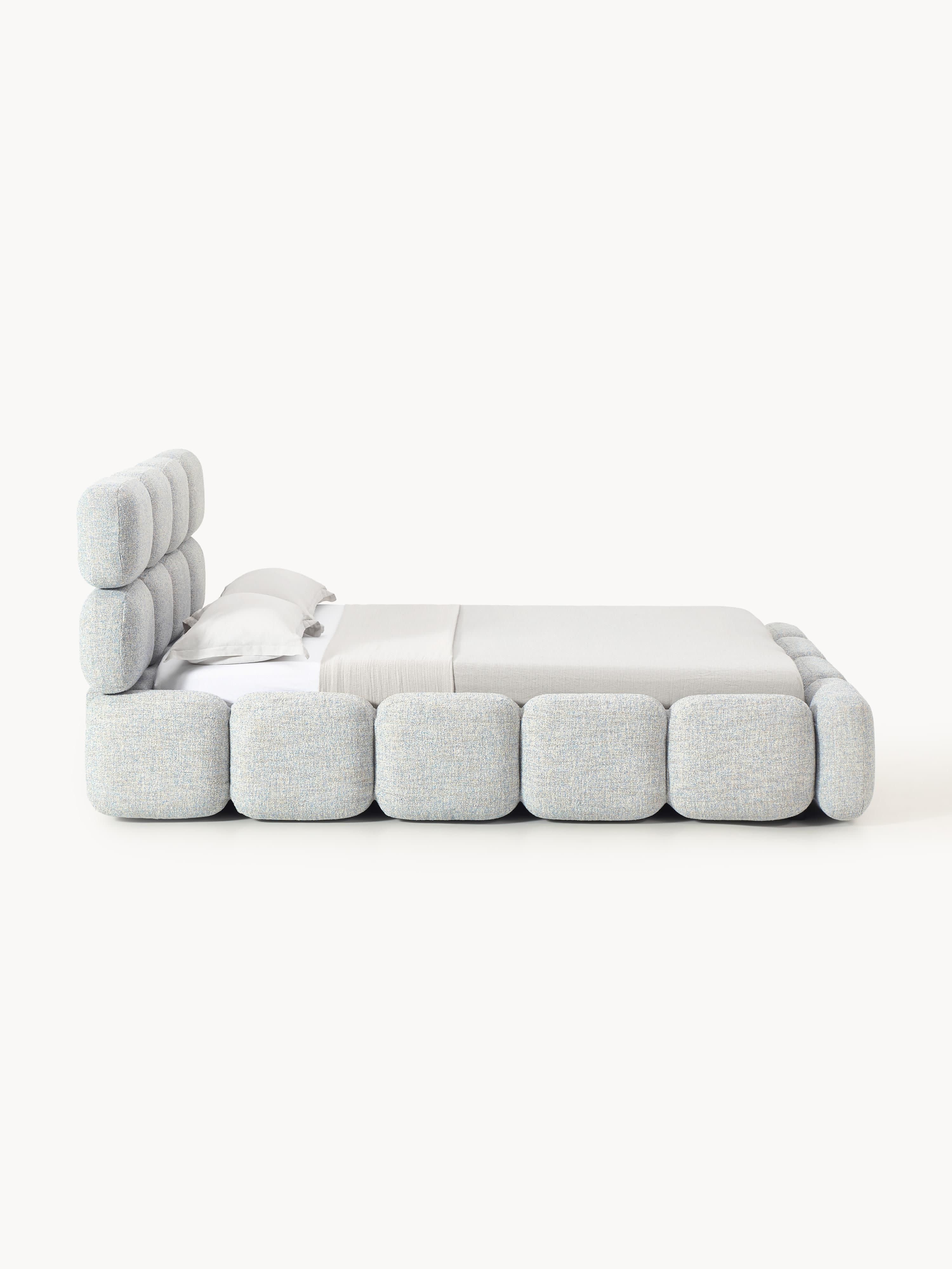 Tayla Upholstered Bouclé Bed