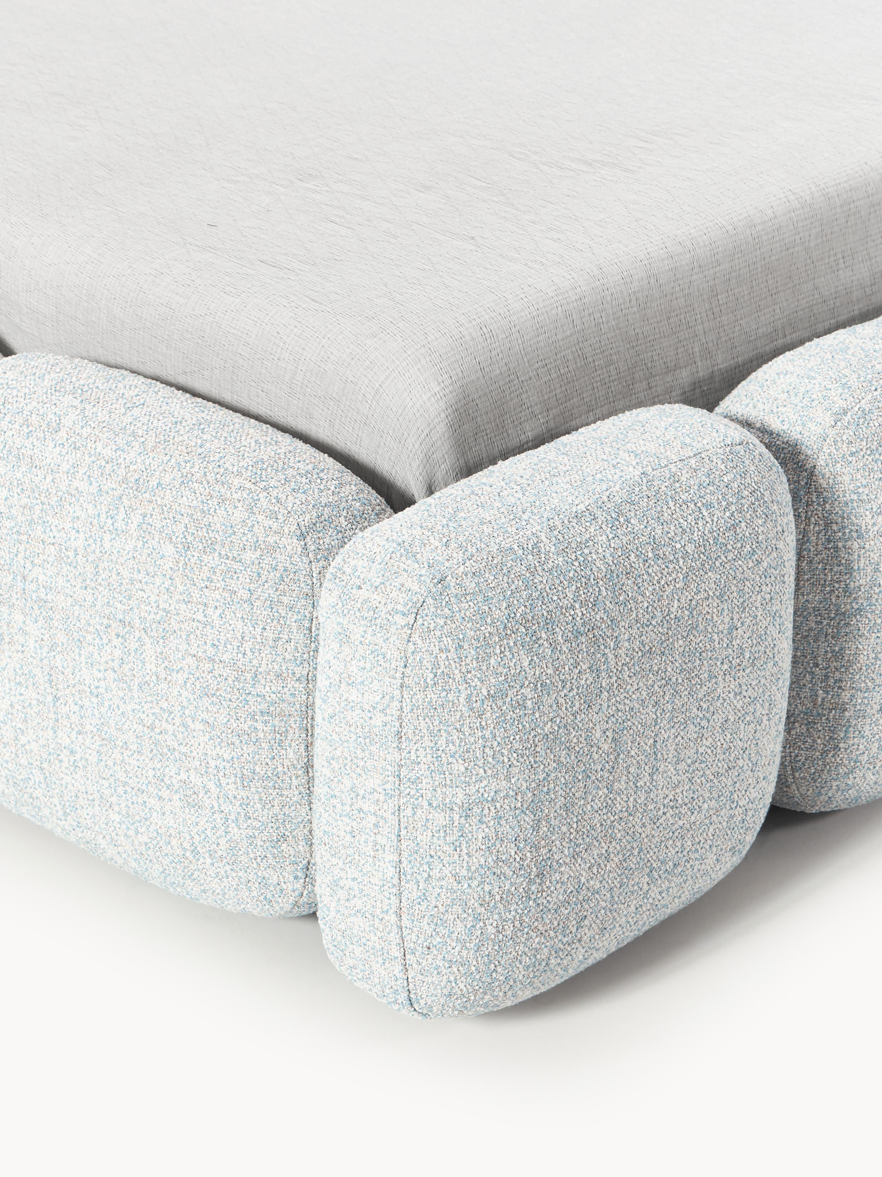 Tayla Upholstered Bouclé Bed