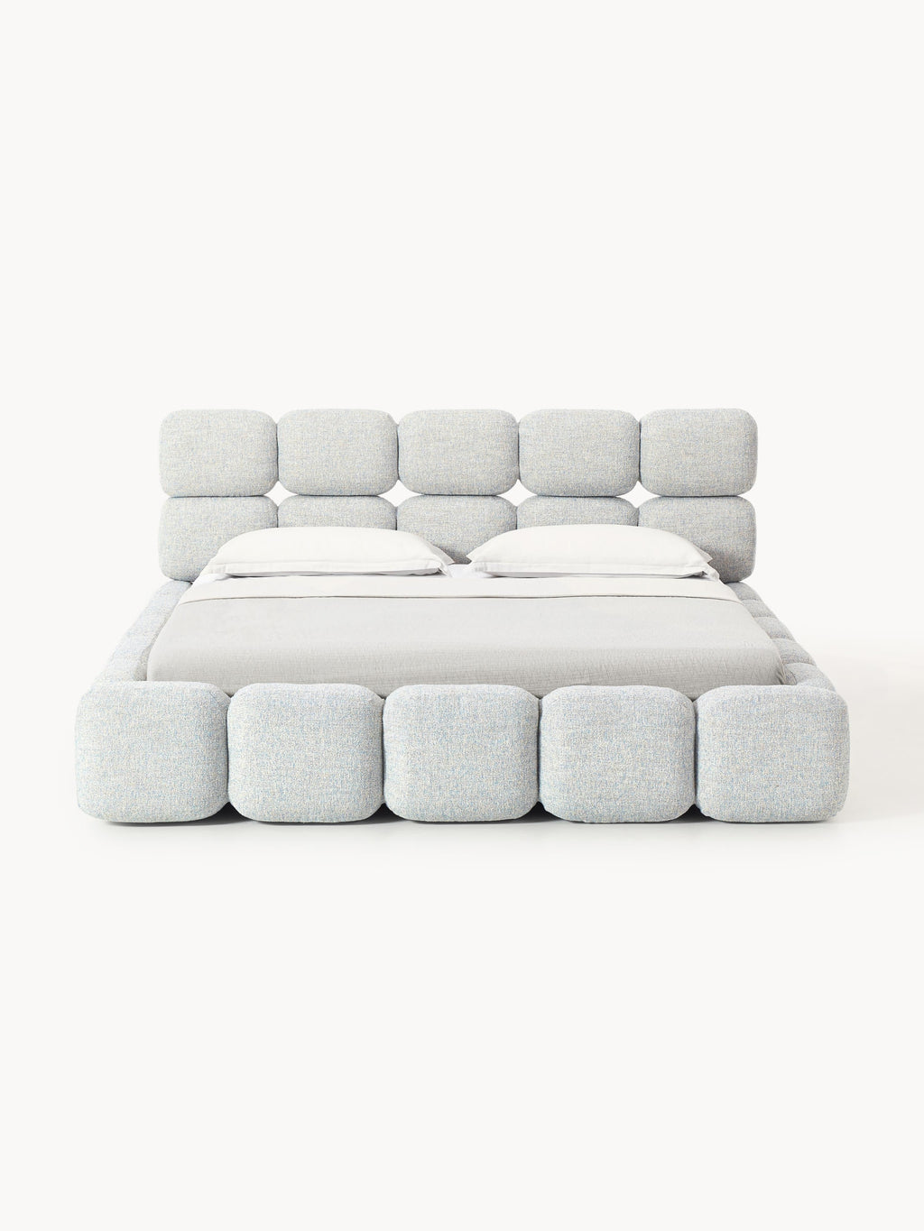 Tayla Upholstered Bouclé Bed