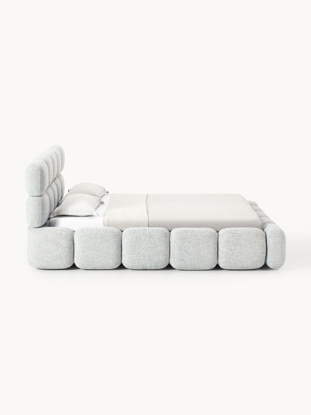 Tayla Upholstered Bouclé Bed