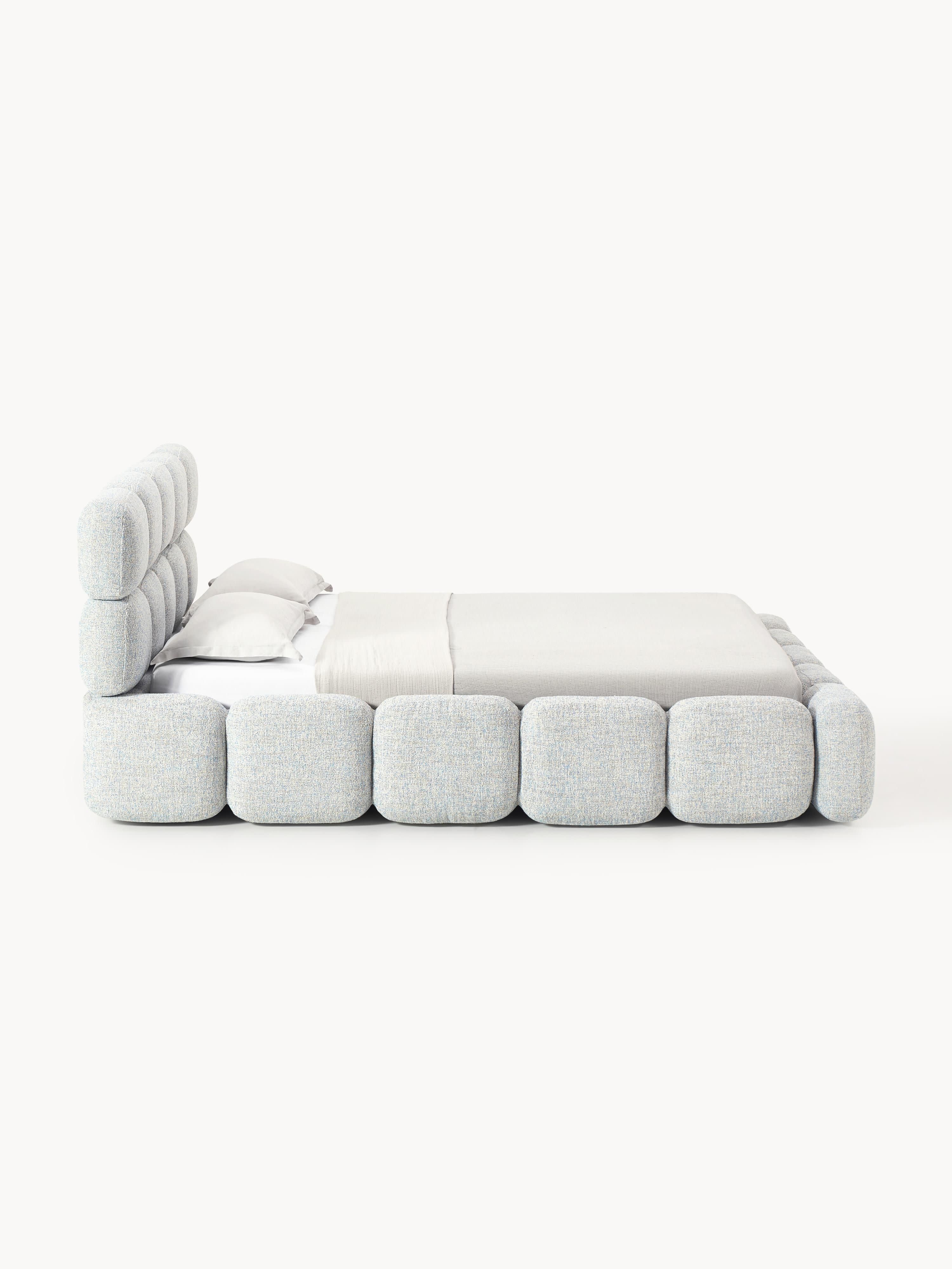 Tayla Upholstered Bouclé Bed