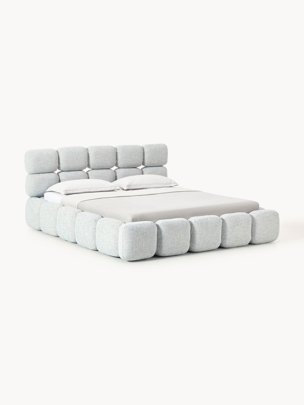 Tayla Upholstered Bouclé Bed