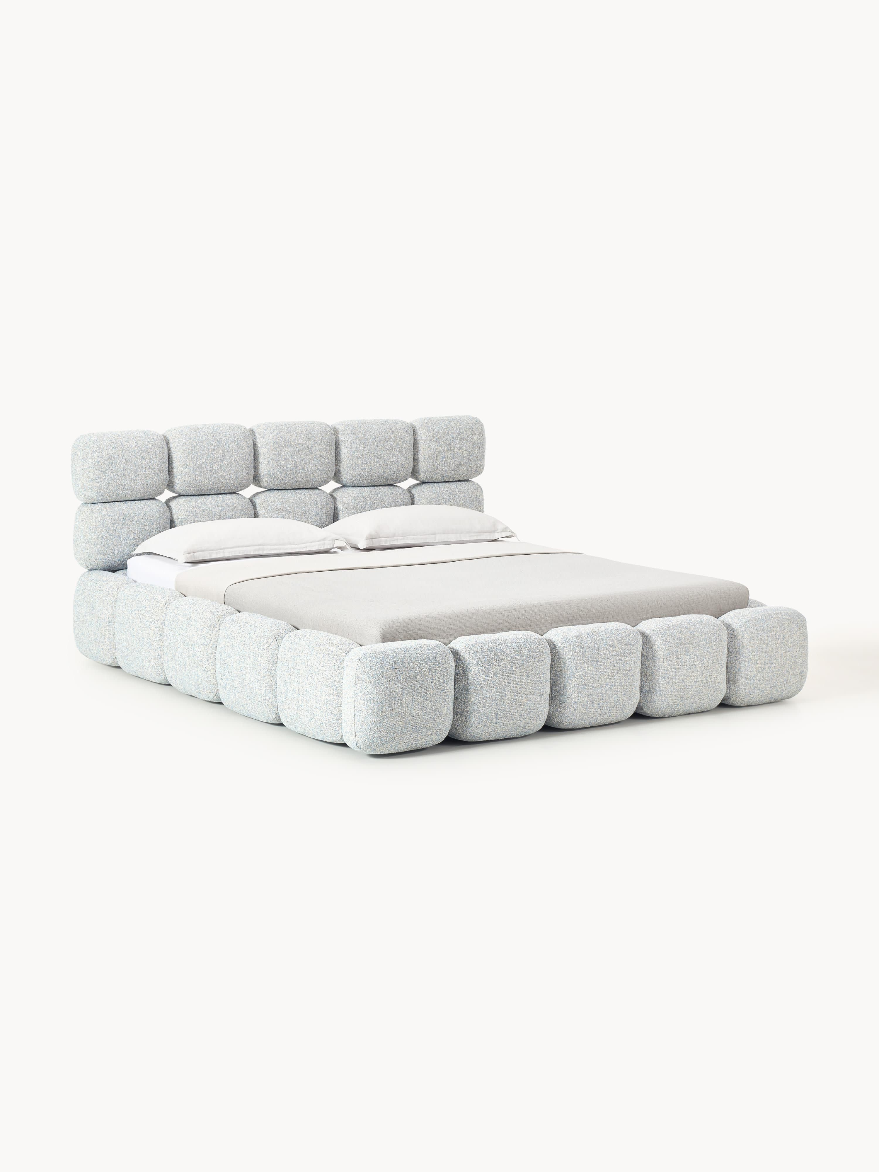 Tayla Upholstered Bouclé Bed