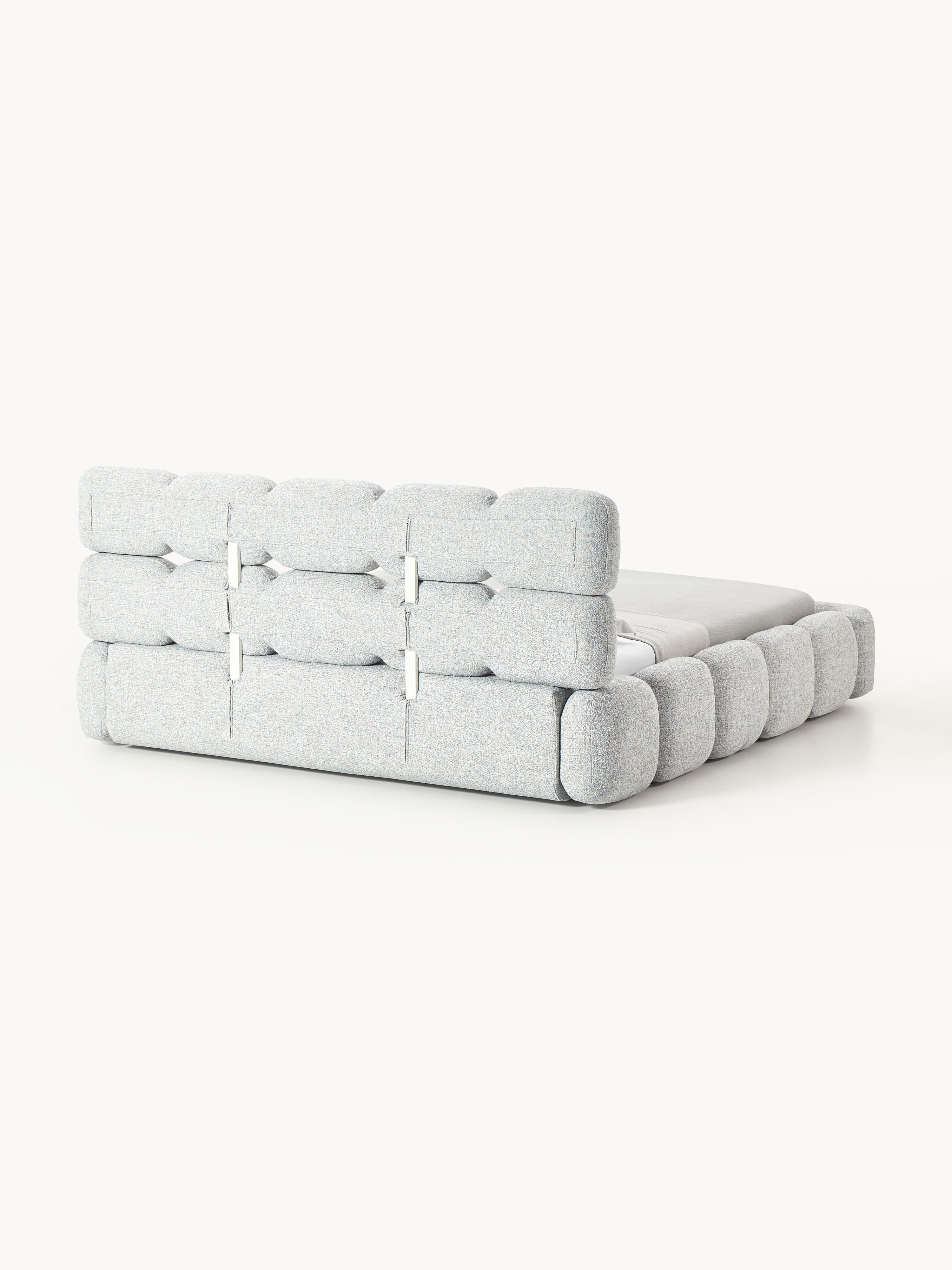 Tayla Upholstered Bouclé Bed