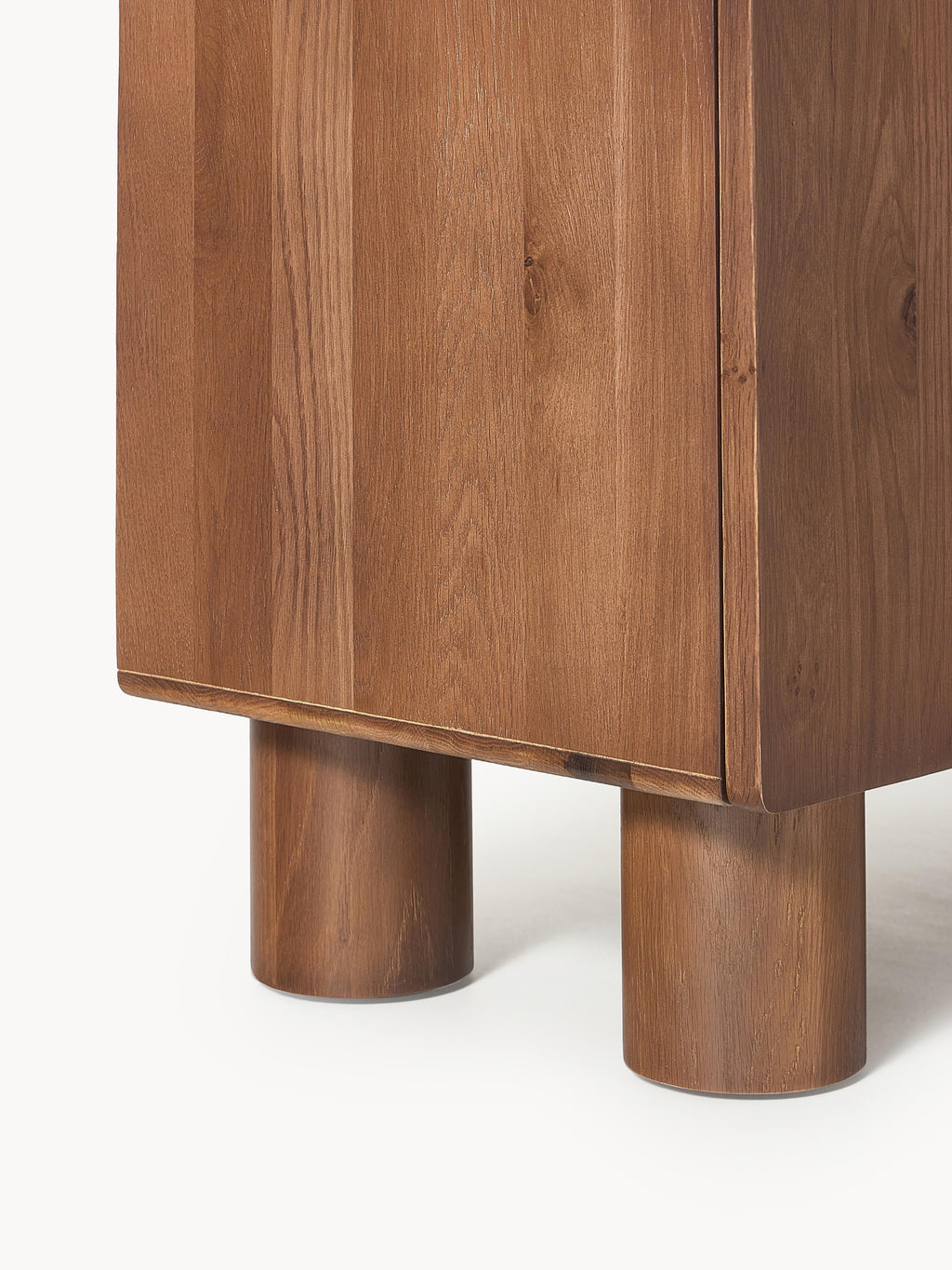 Cadi Oak Wood TV Lowboard