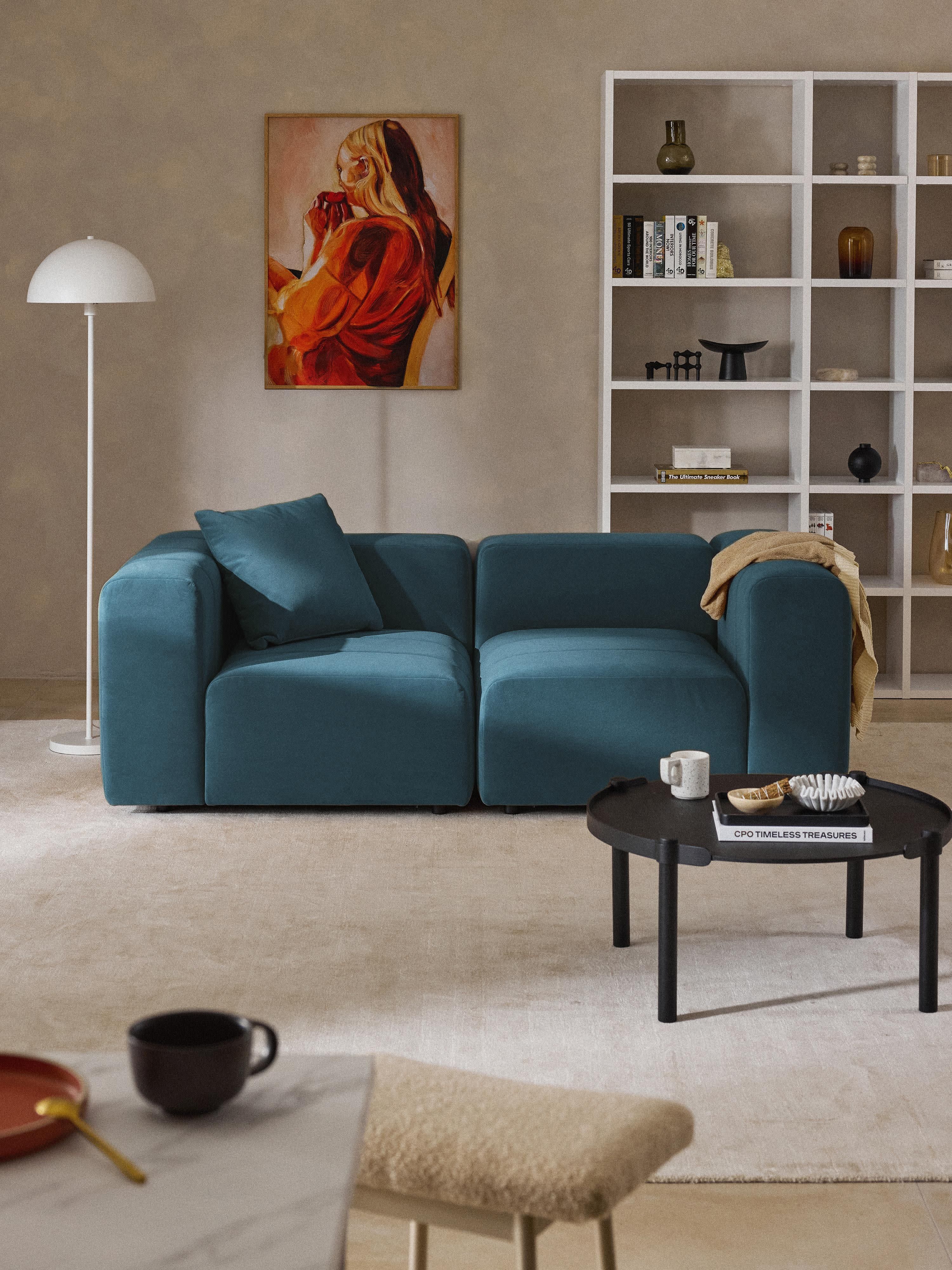 Lena Modular Velvet Sofa (2-seater)