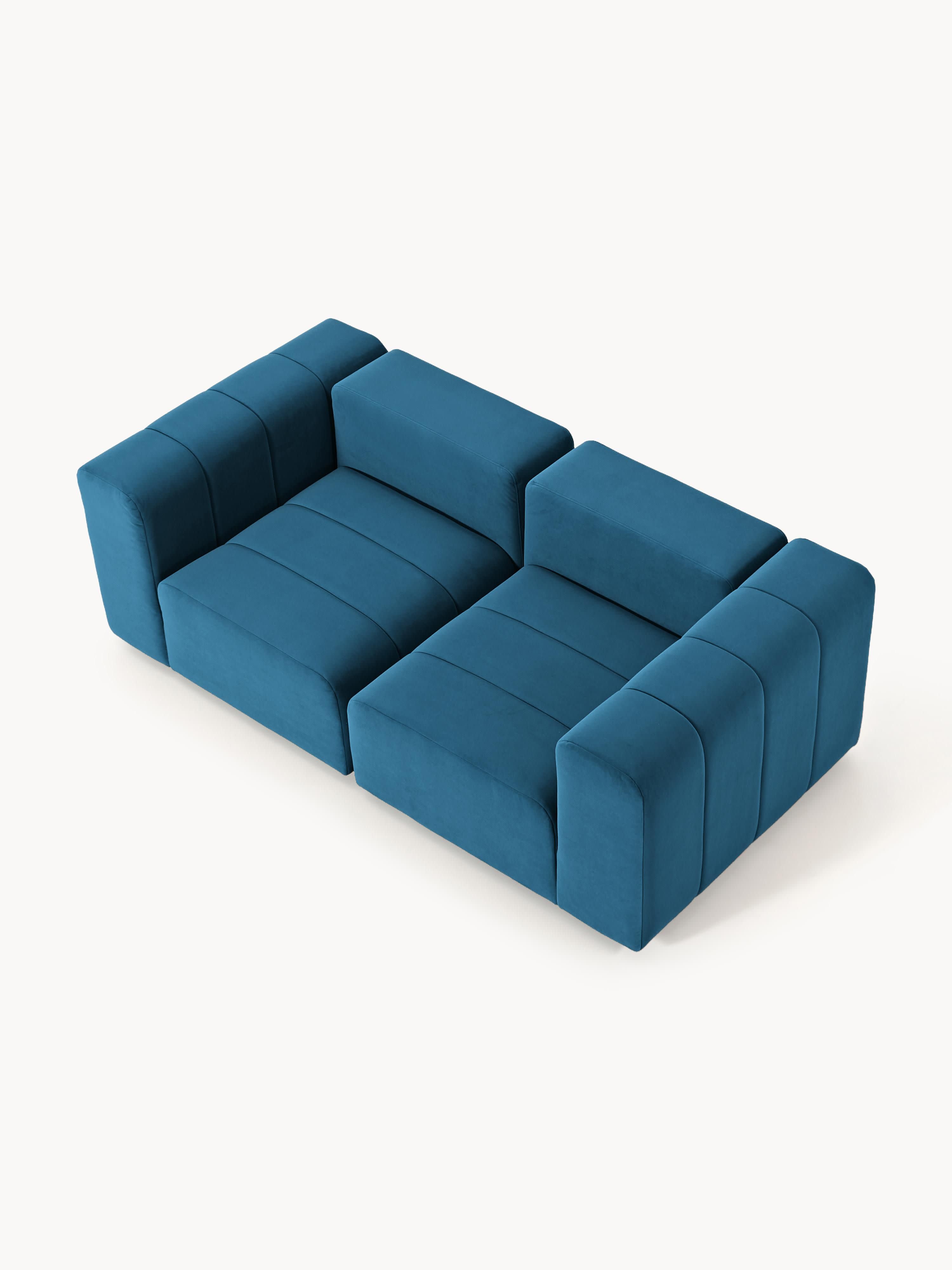 Lena Modular Velvet Sofa (2-seater)