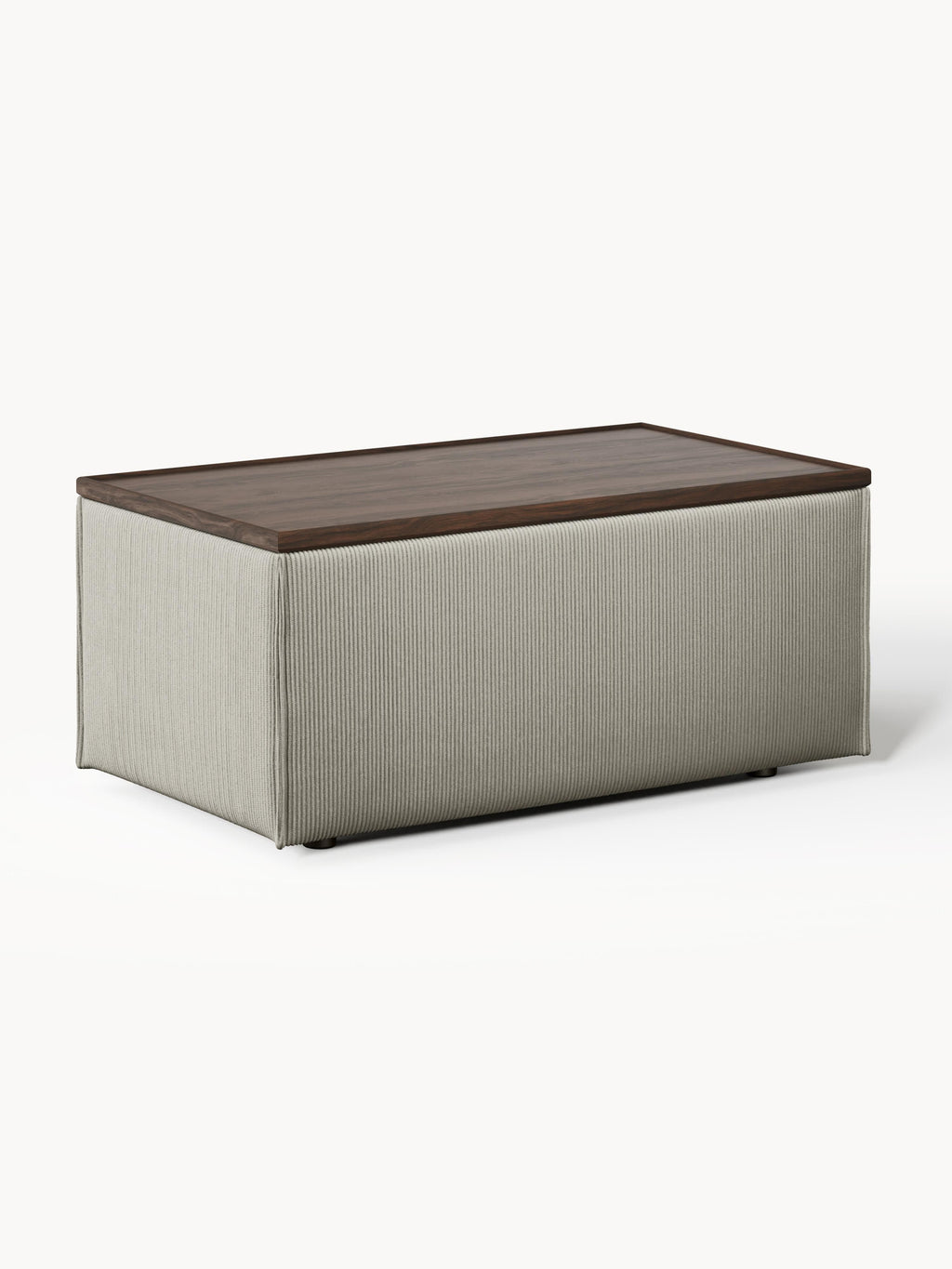 Lennon Corduroy Ottoman with Storage
