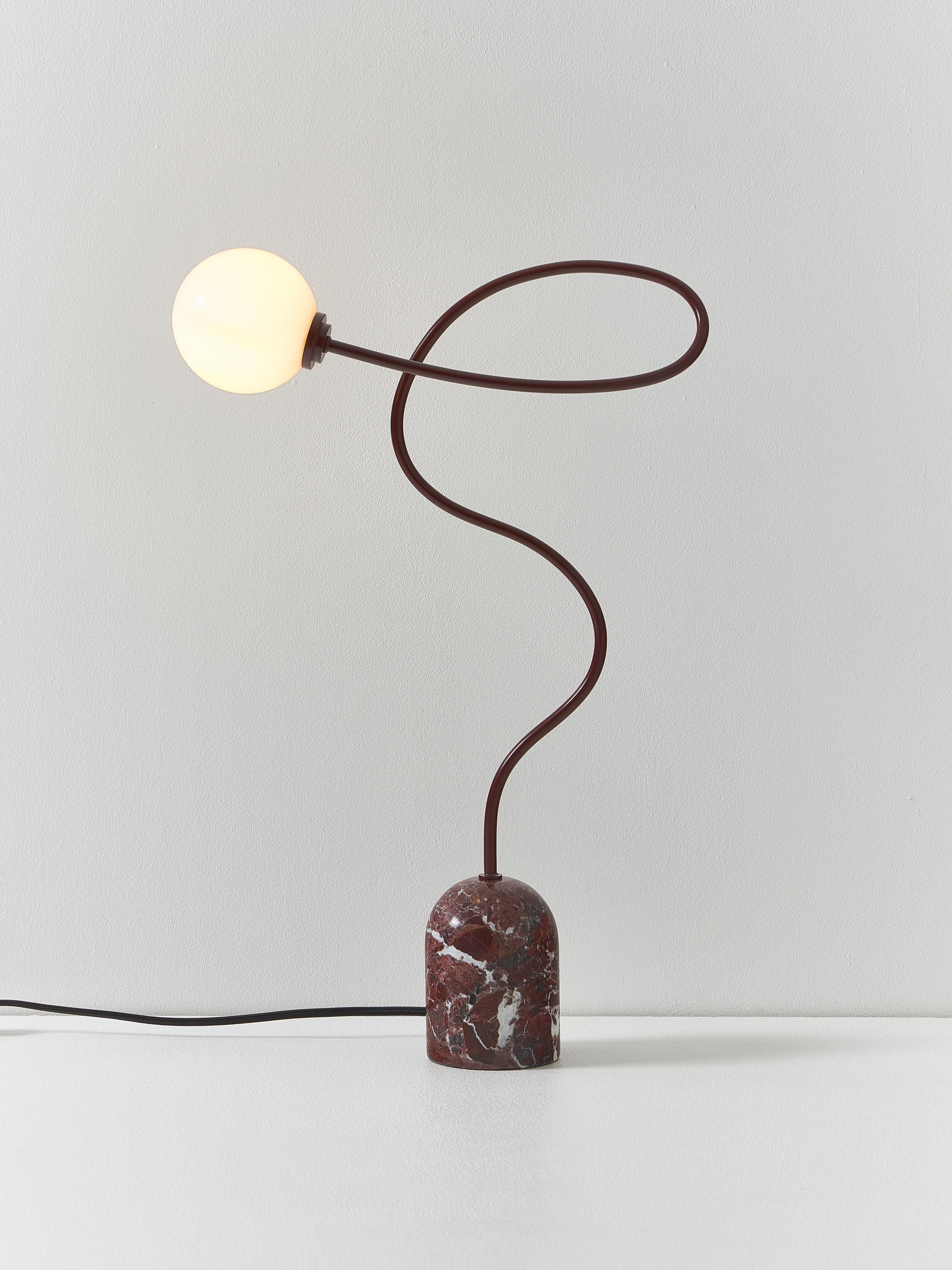 Alina Table Lamp with Marble Base