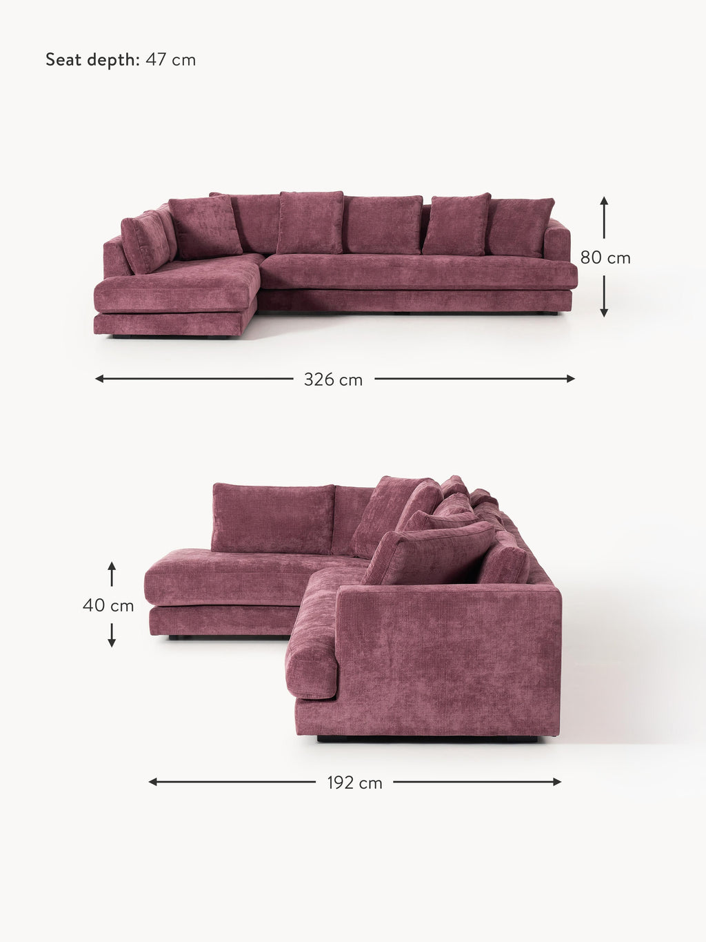 Tribeca Corner Sofa (4-seater)