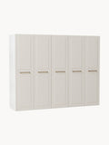 Gallery image 1 - Modular Hinged Door Wardrobe Charlotte, 250 cm Wide, in various sizes