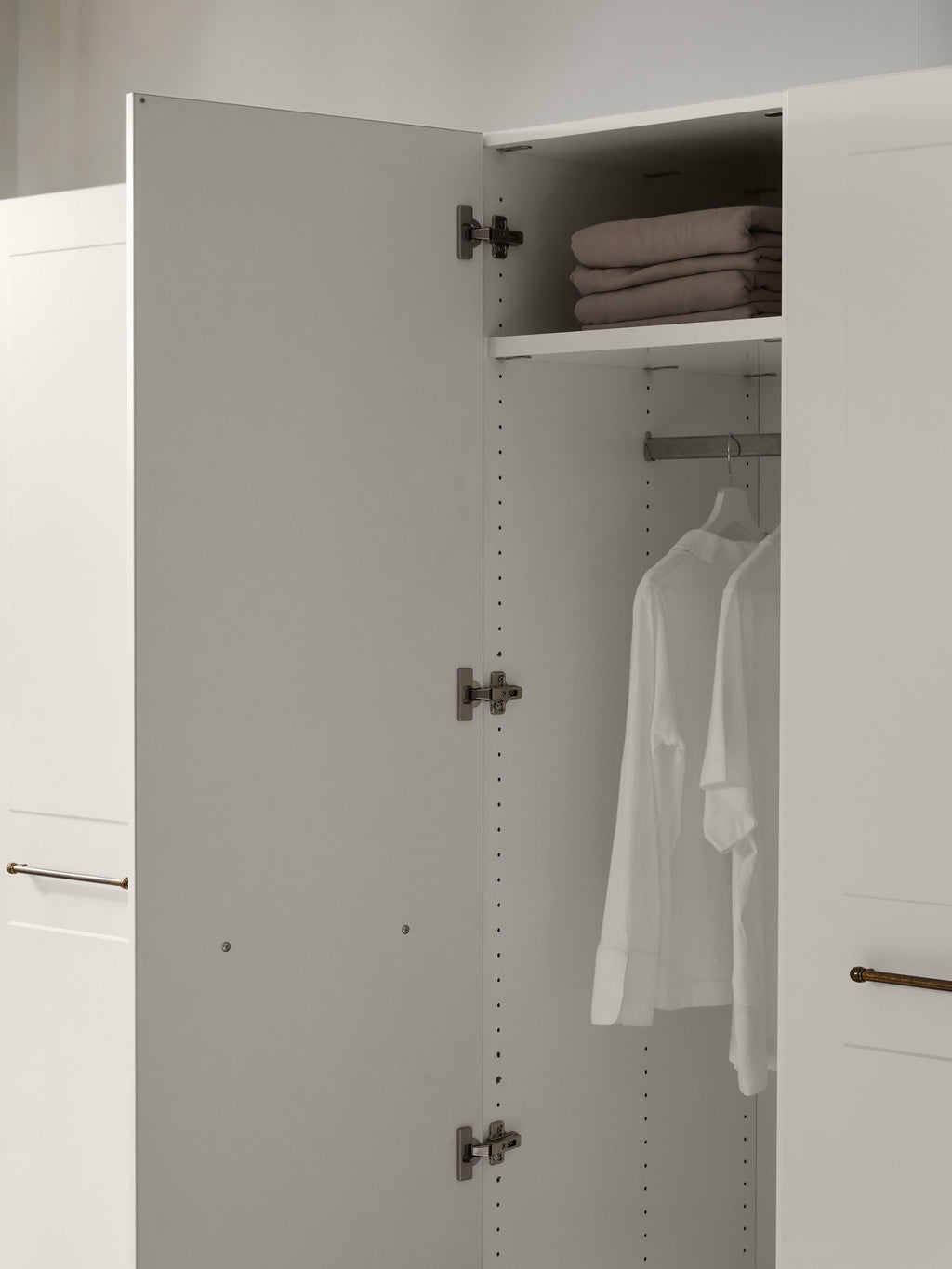 Charlotte Modular Hinged Door Wardrobe, 250 cm Wide, in various sizes