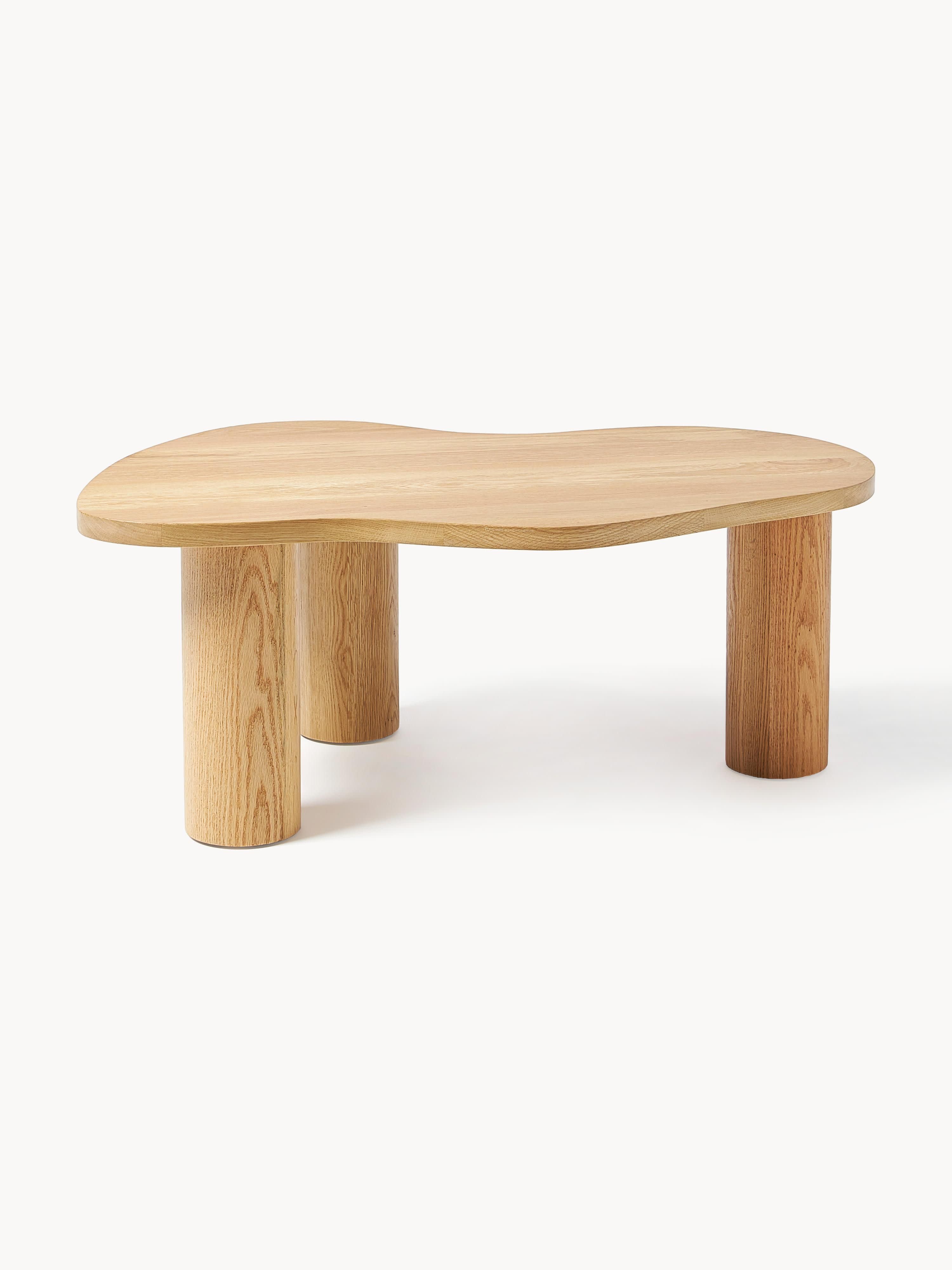 Gallery image 1 - Oak Wood Coffee Table Didi in Organic Shape