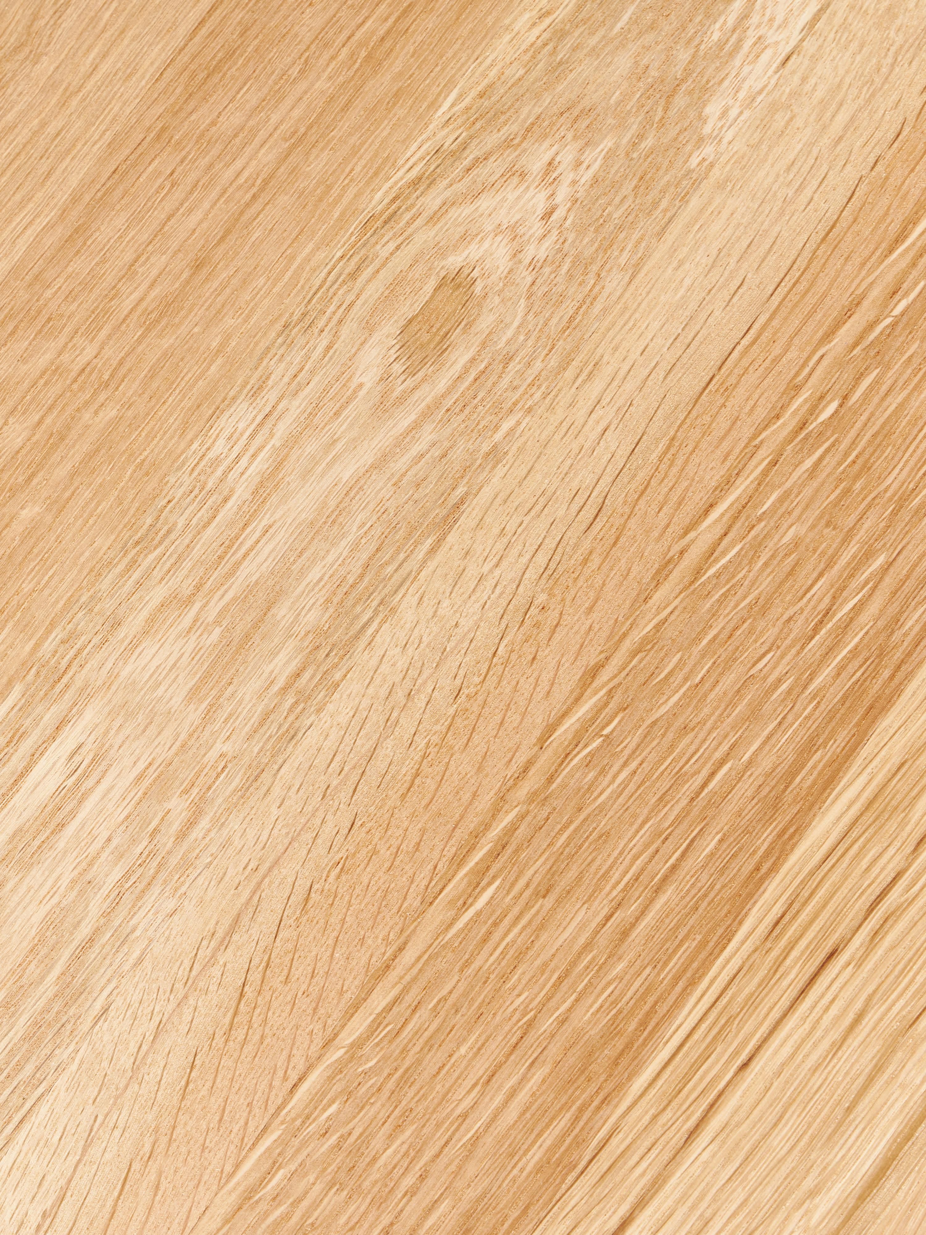 Didi Oak Wood Coffee Table in Organic Shape