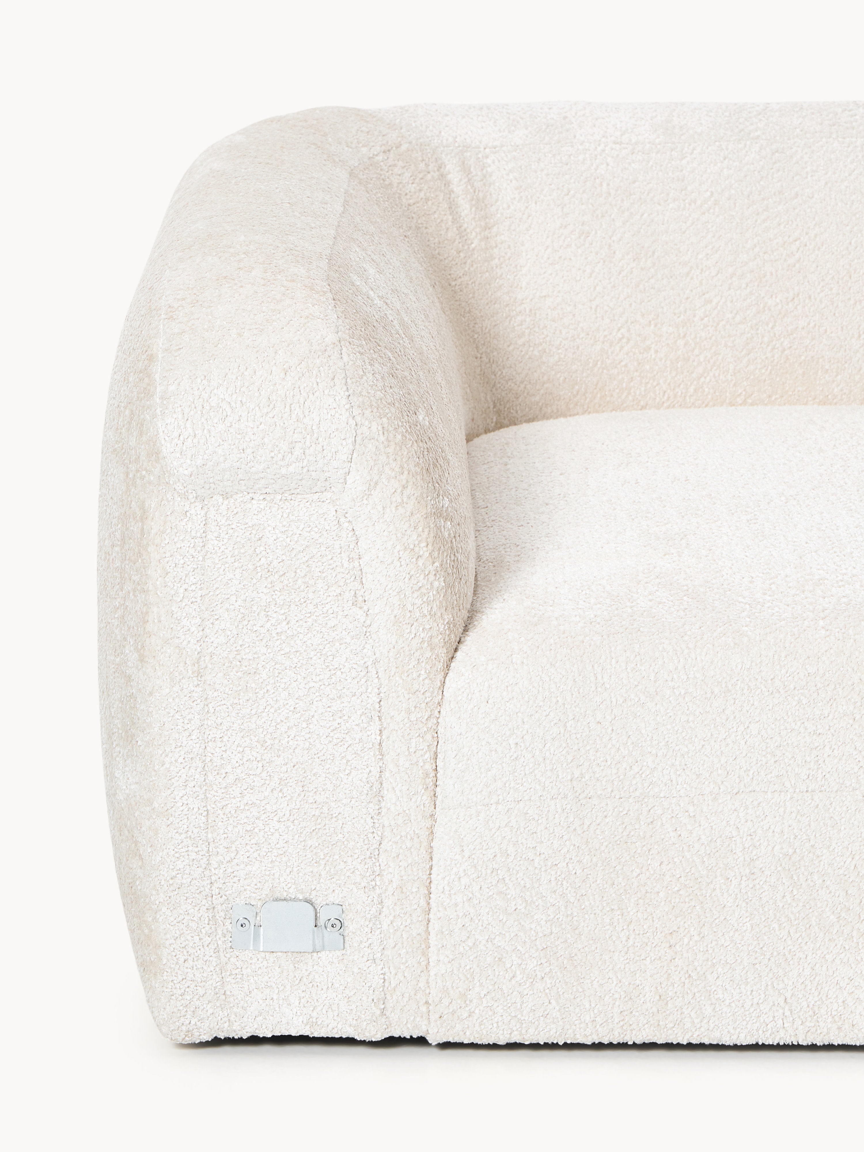 Wolke Round Teddy Bouclé Corner Module
