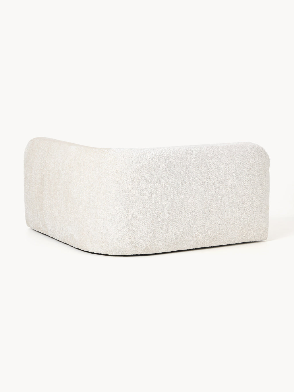 Wolke Round Teddy Bouclé Corner Module