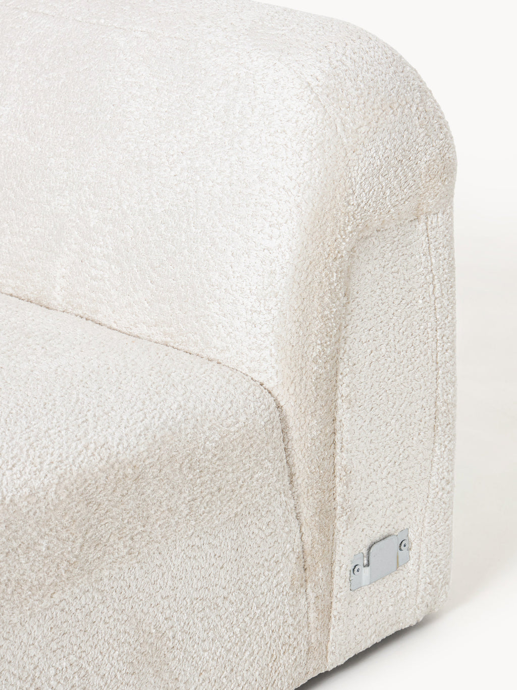 Wolke Round Teddy Bouclé Corner Module