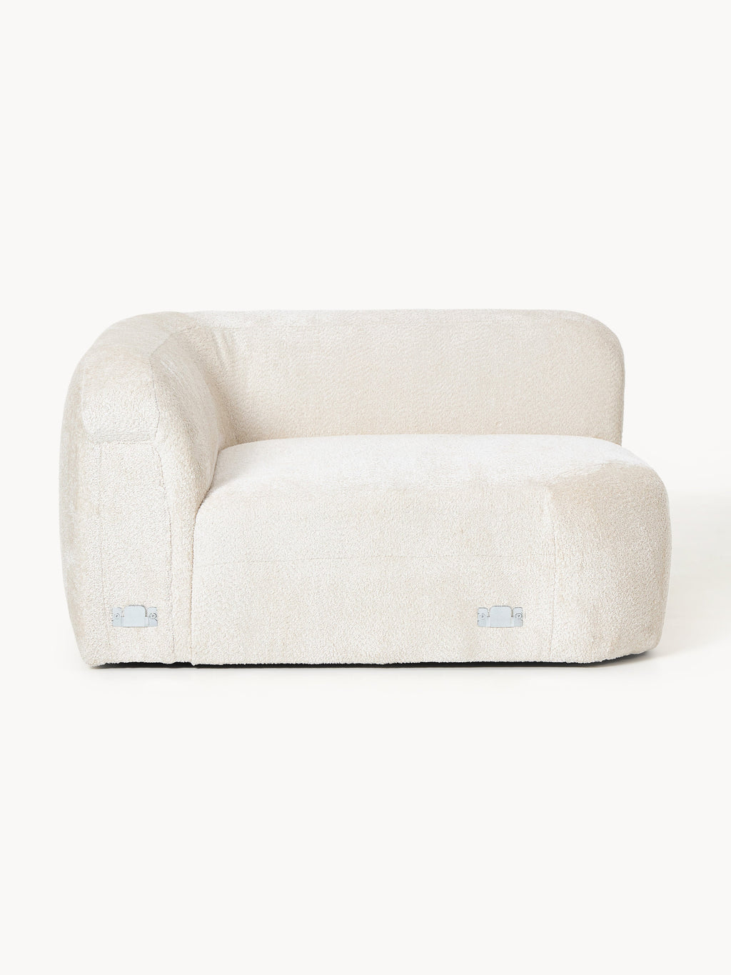 Wolke Round Teddy Bouclé Corner Module