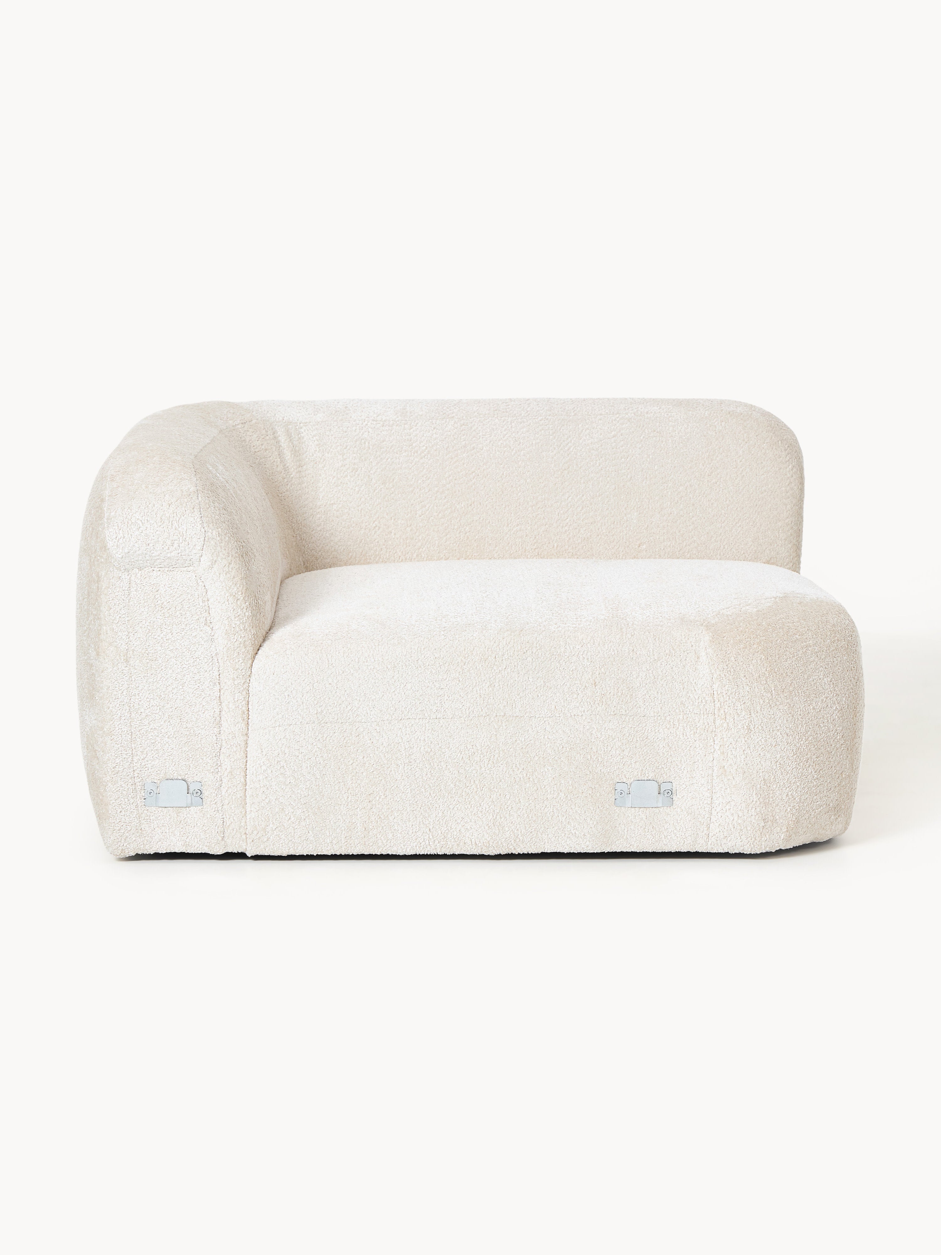 Wolke Round Teddy Bouclé Corner Module