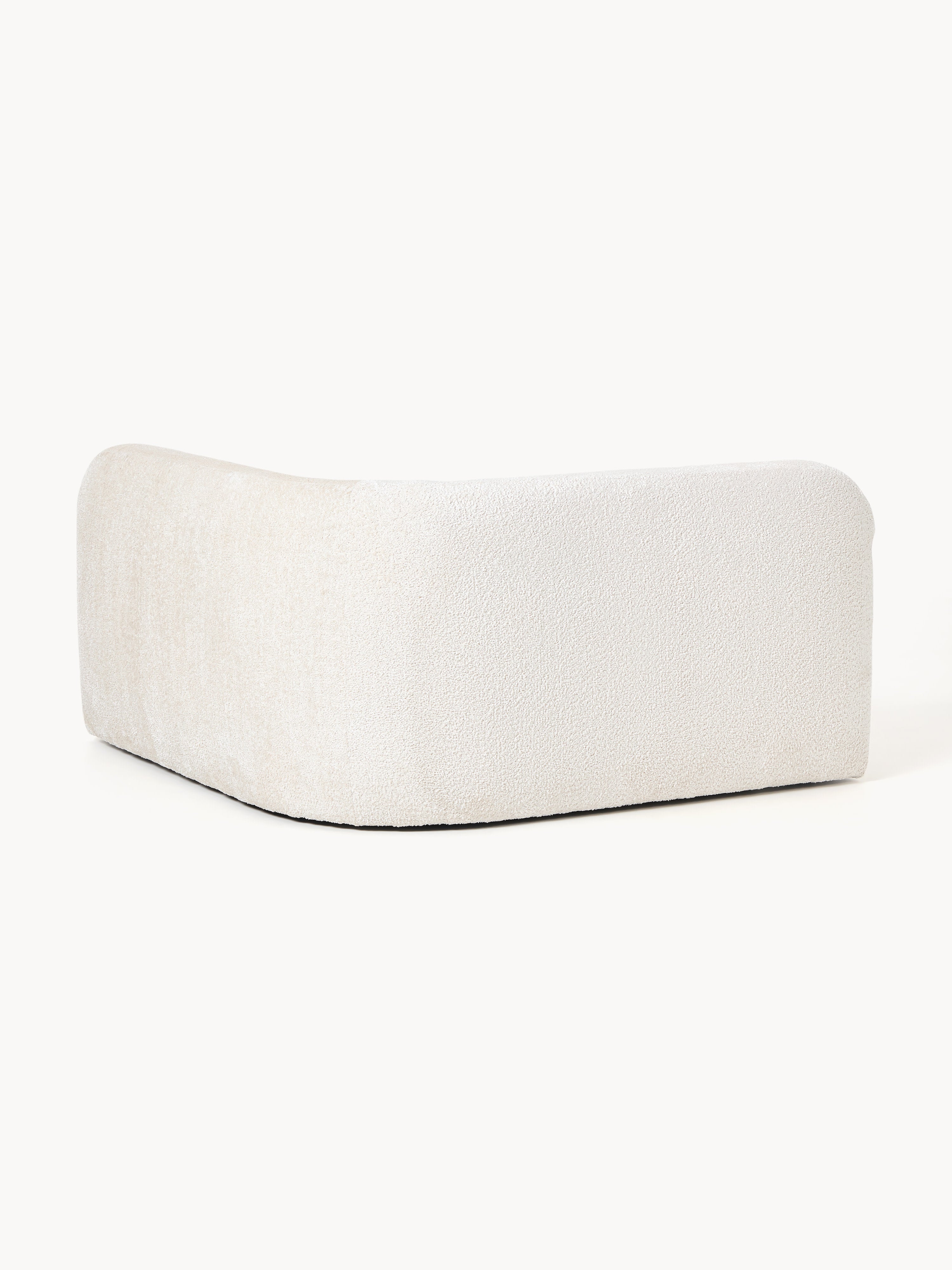 Wolke Round Teddy Bouclé Corner Module