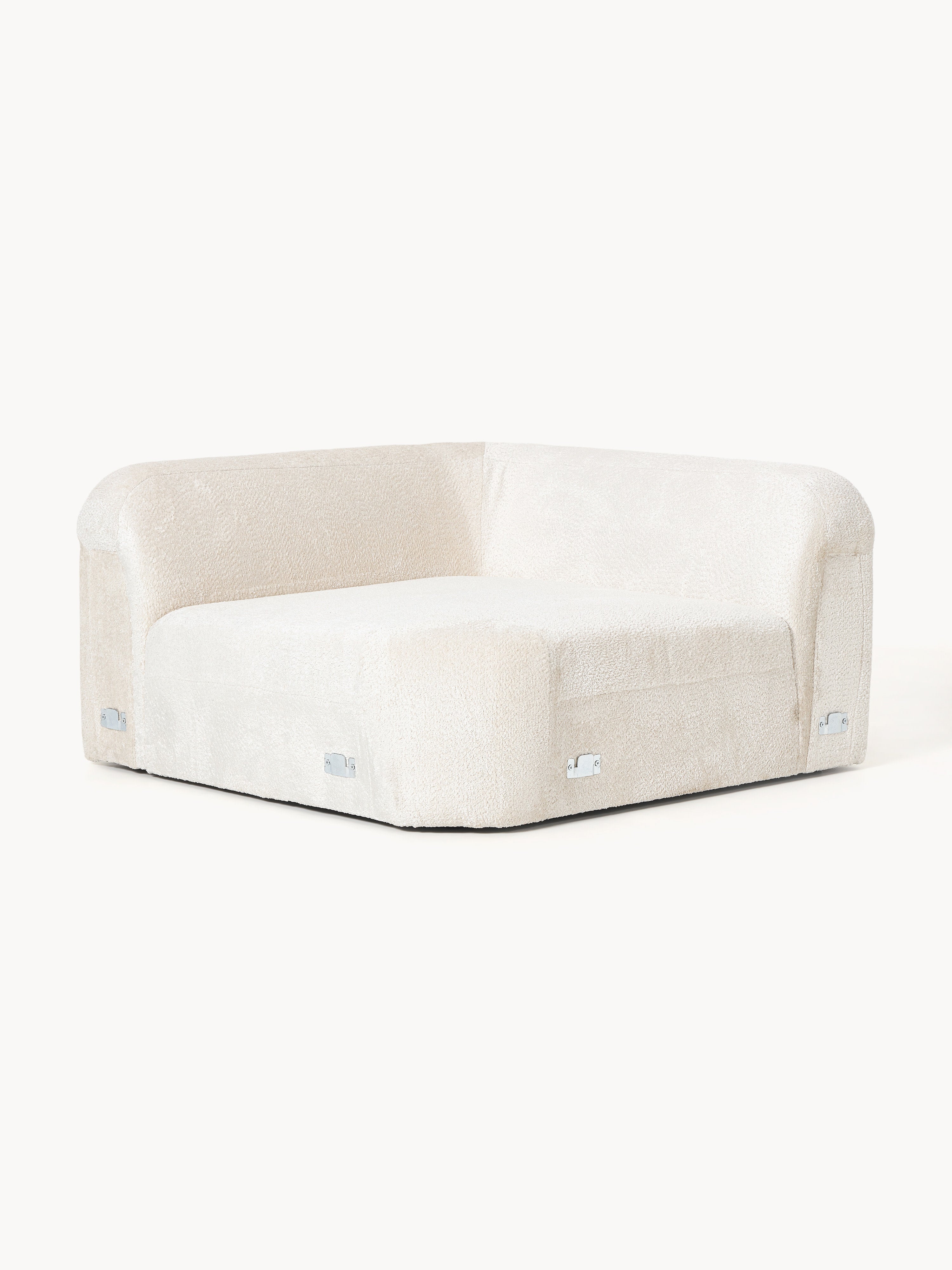 Wolke Round Teddy Bouclé Corner Module