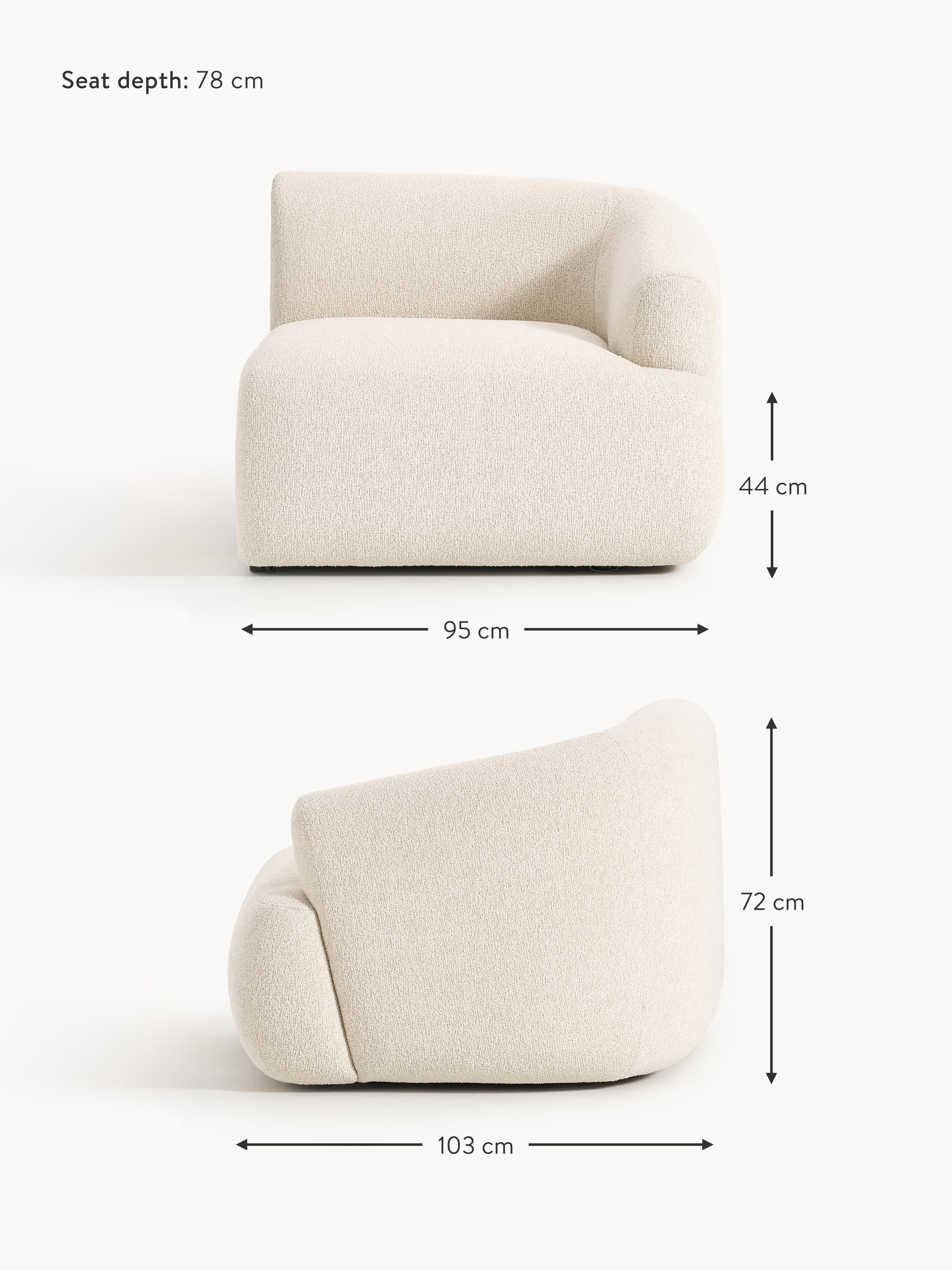 Sofia Bouclé Corner Module