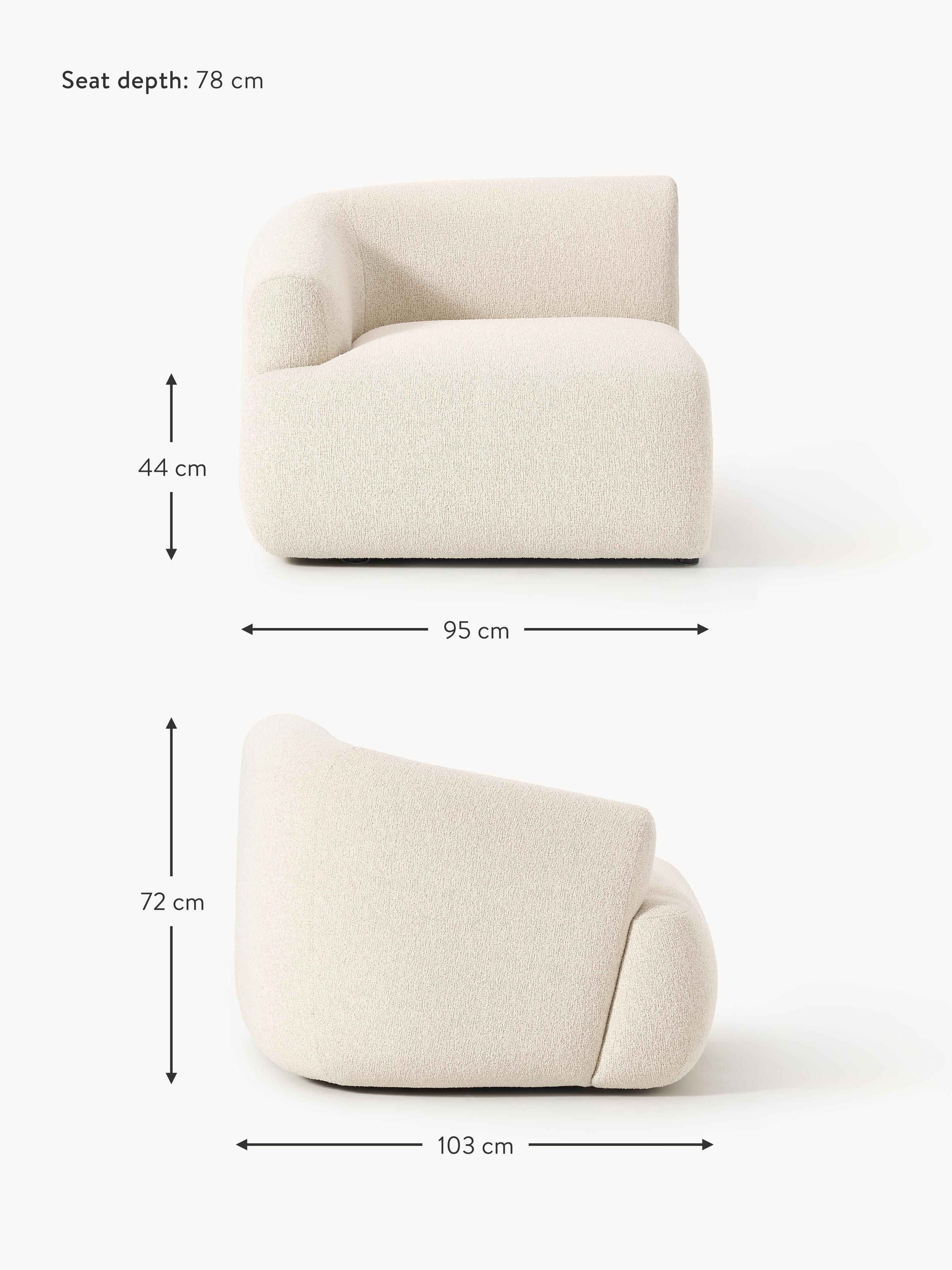 Sofia Bouclé Corner Module
