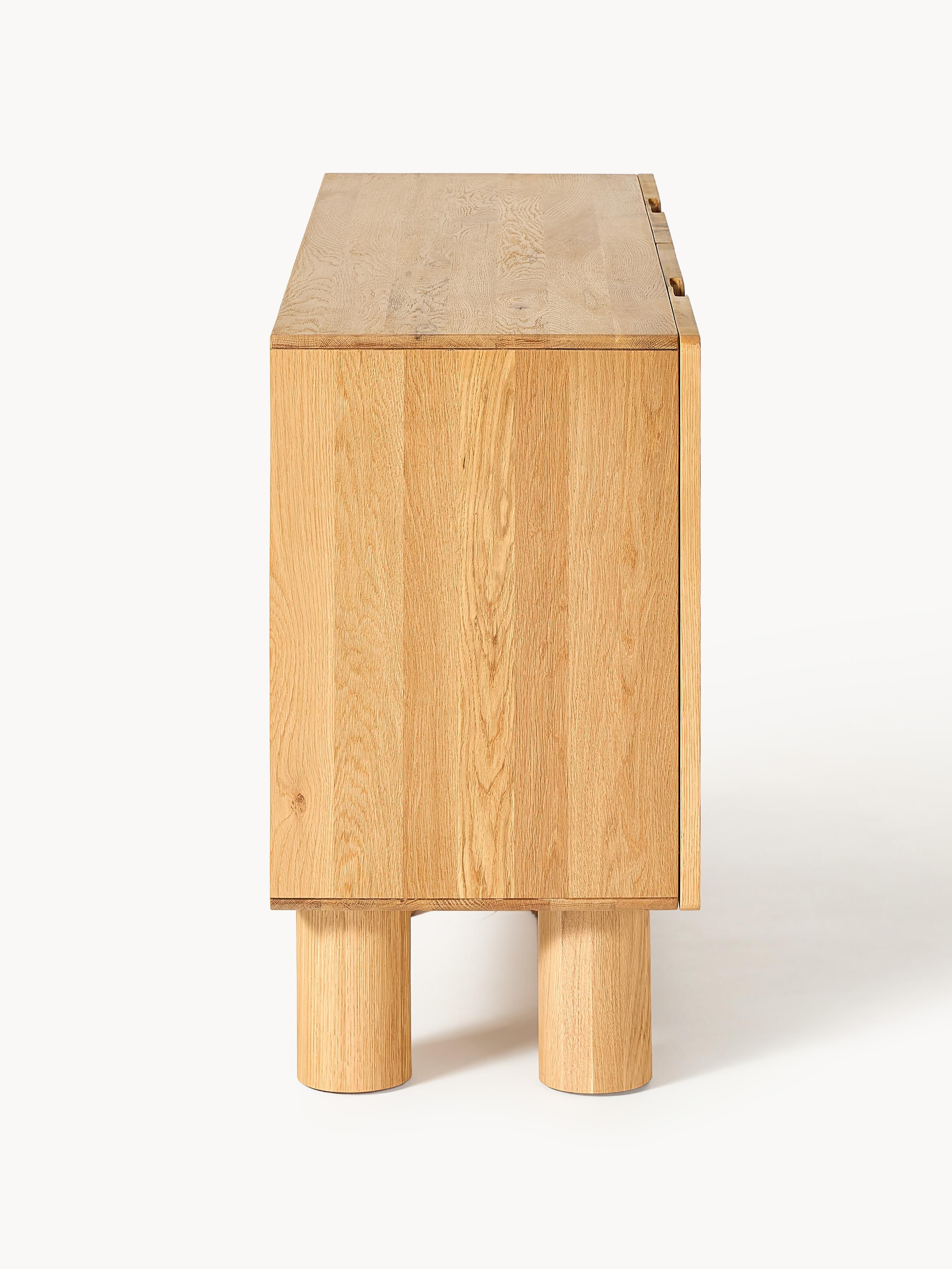 Cadi Oak Wood Sideboard
