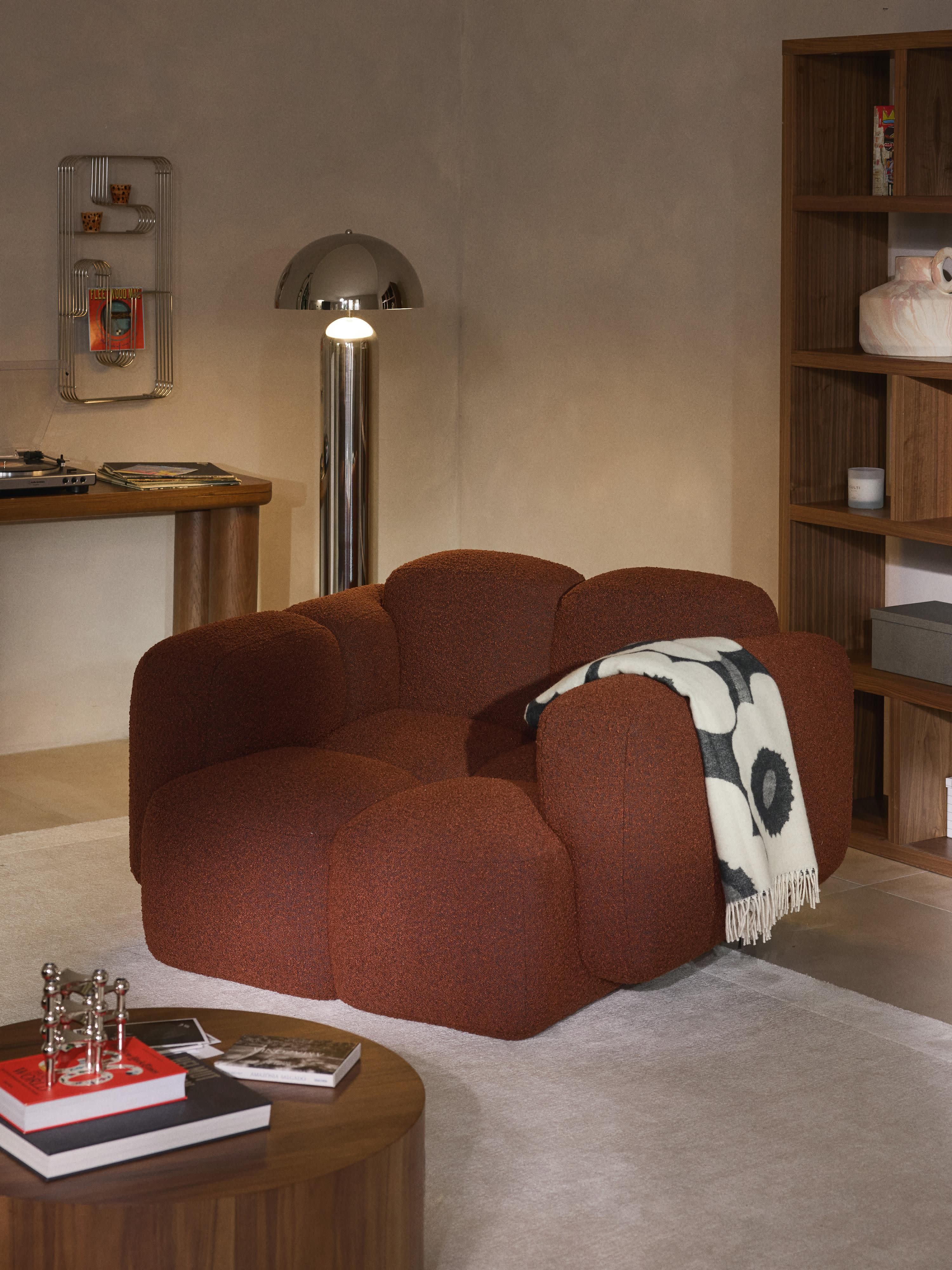 Tayla Bouclé Lounge Chair