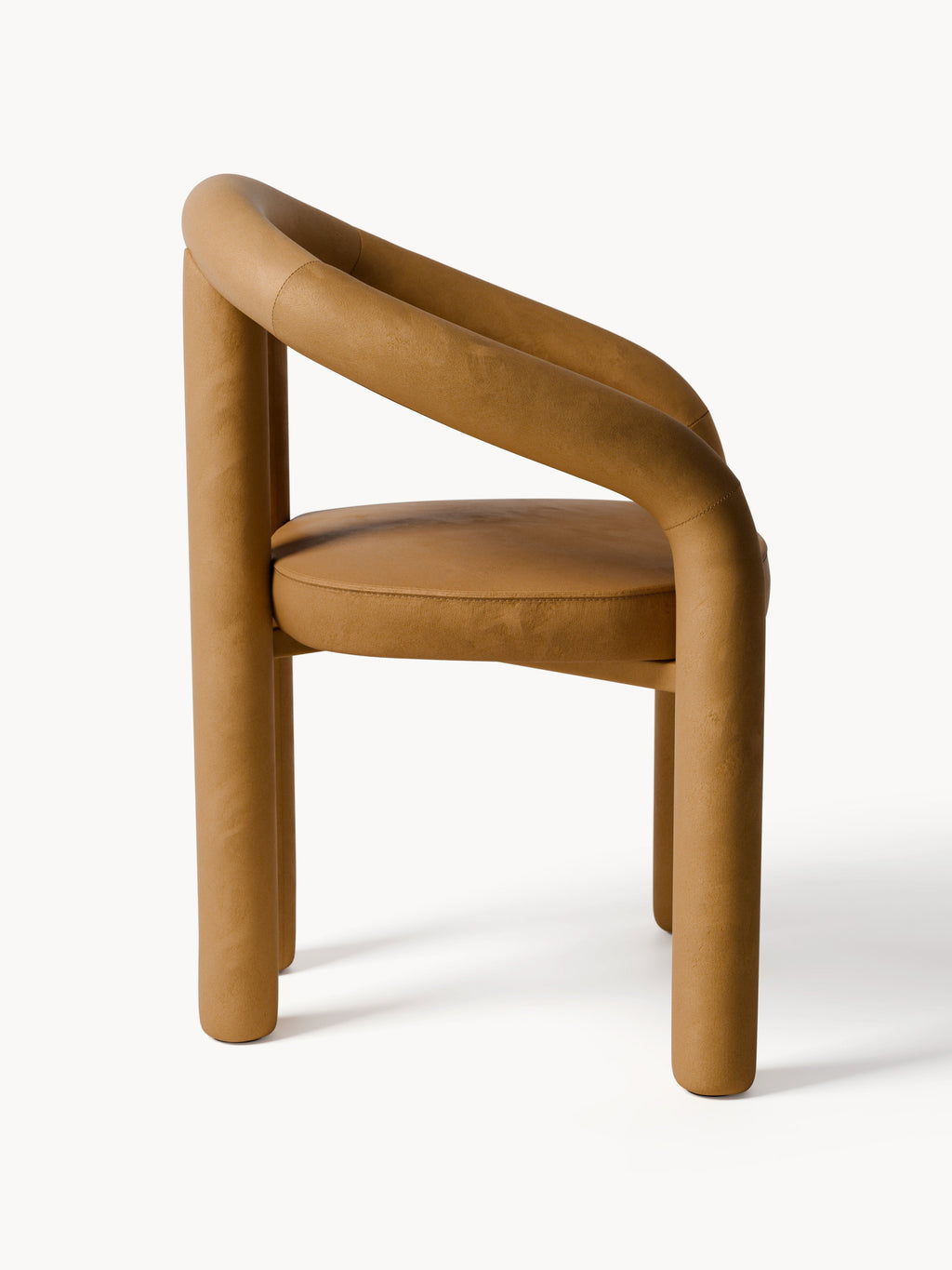 Calan Velvet Arm Chair