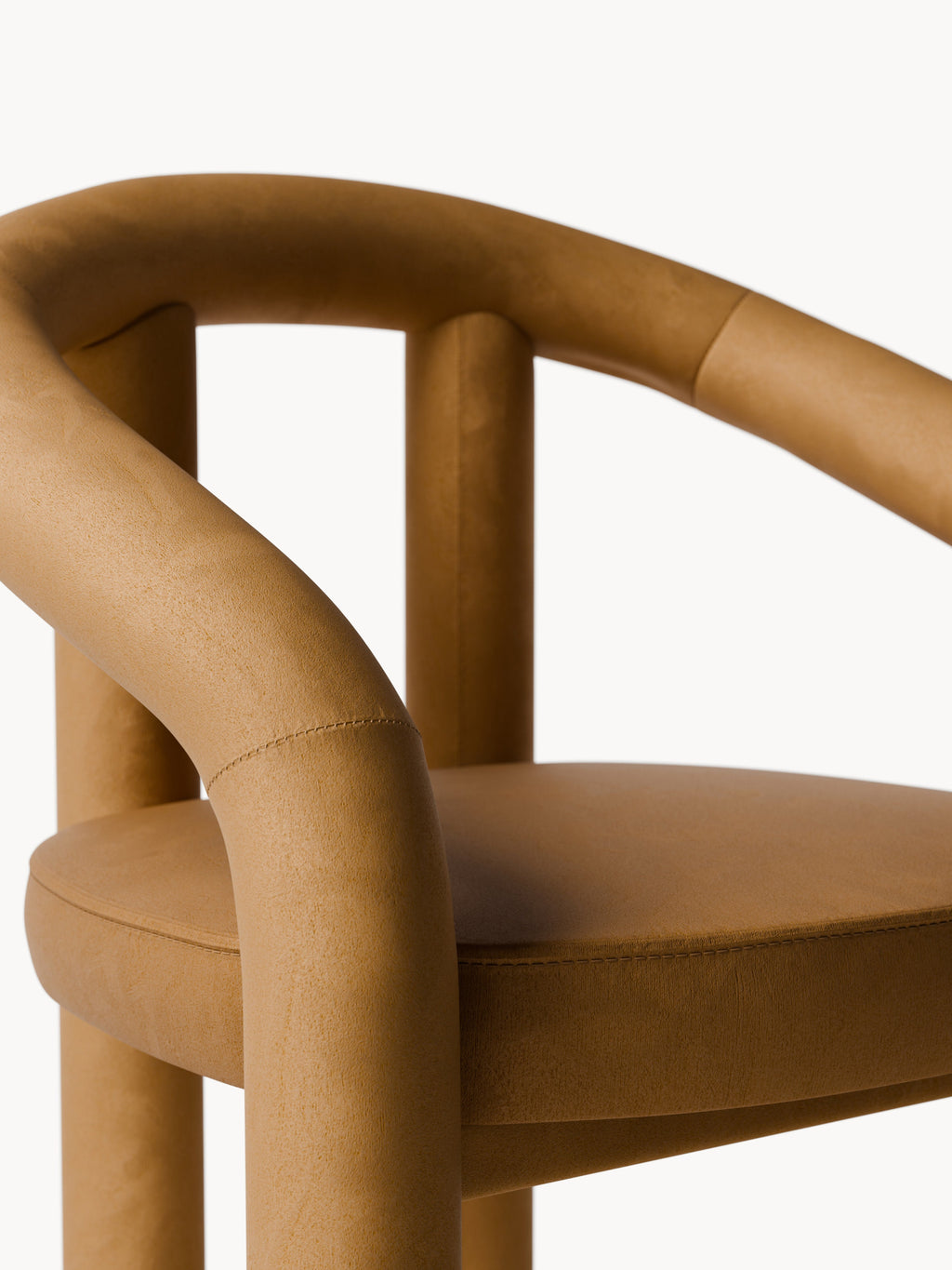 Calan Velvet Arm Chair