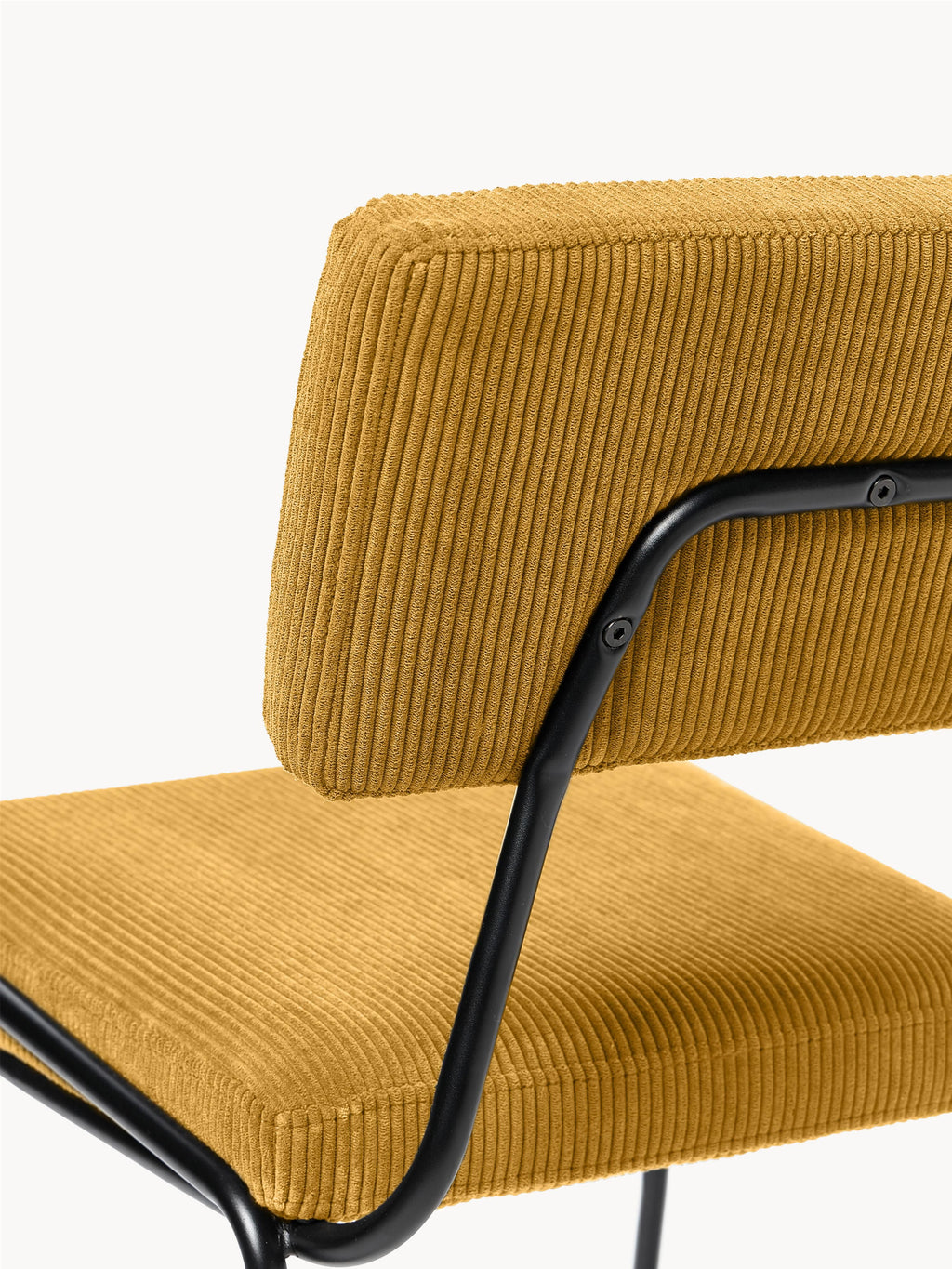 Mats Corduroy Upholstered Chairs, Set of 2