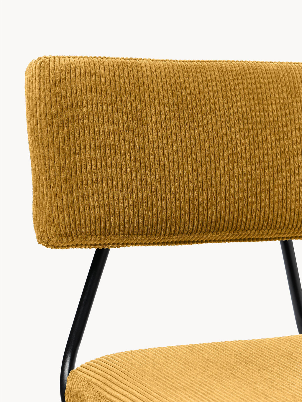 Mats Corduroy Upholstered Chairs, Set of 2