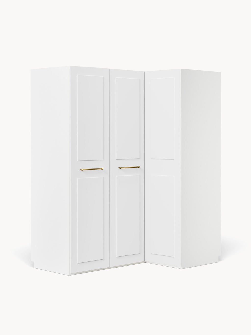 Gallery image 1 - Modular Corner Wardrobe Charlotte, 165 cm Wide, in various sizes