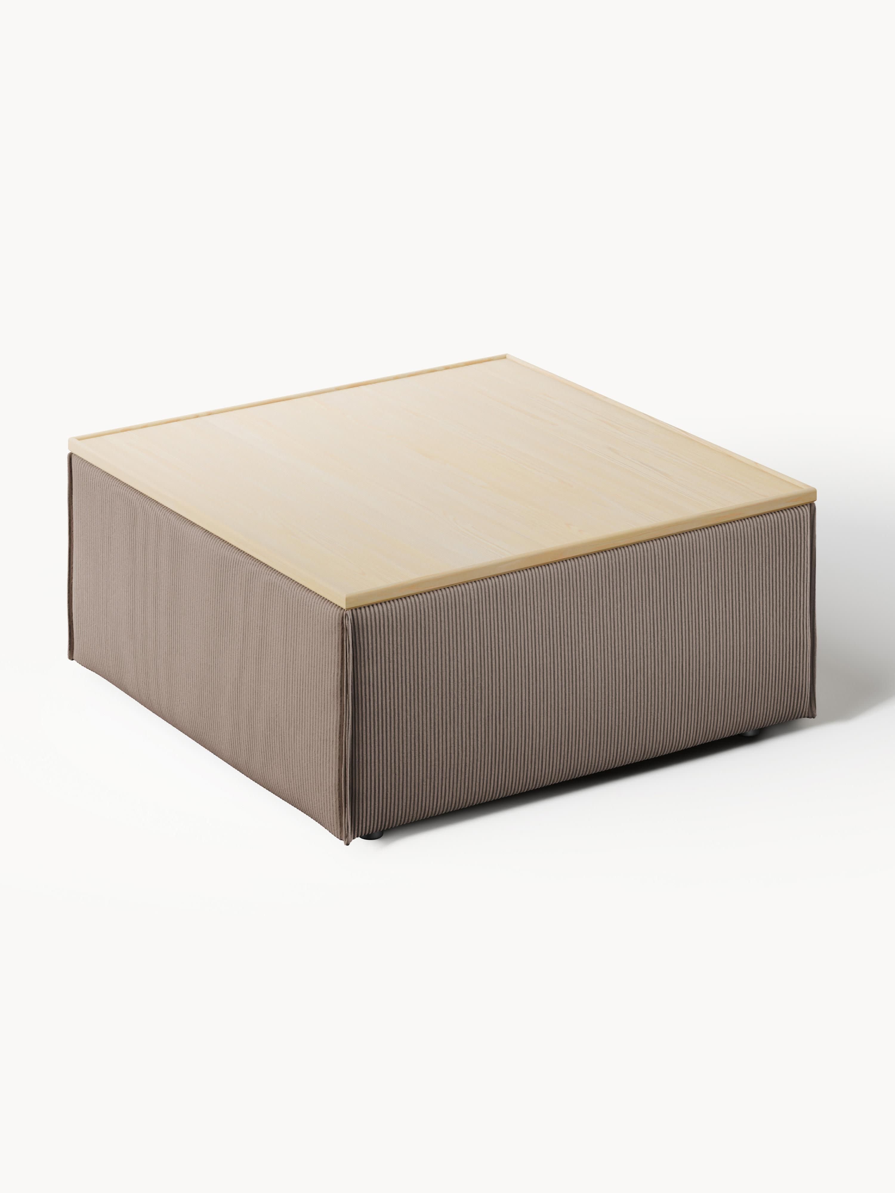 Lennon Corduroy Ottoman with Storage